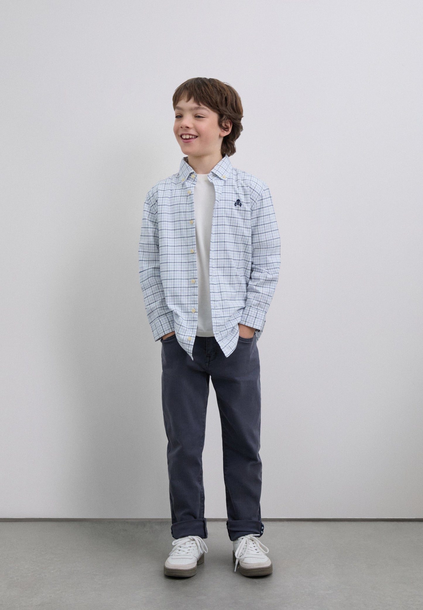 CHECKED OXFORD SHIRT