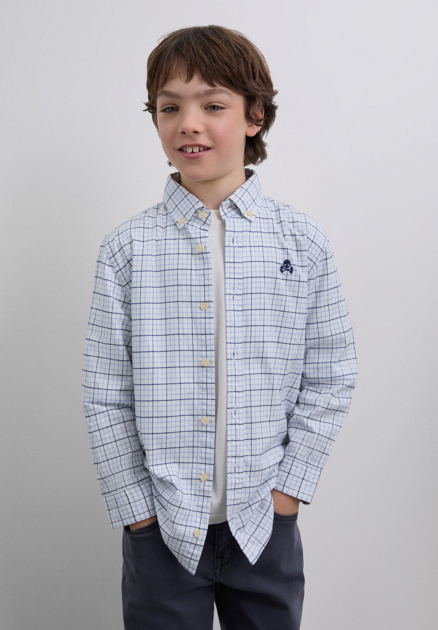CHECKED OXFORD SHIRT