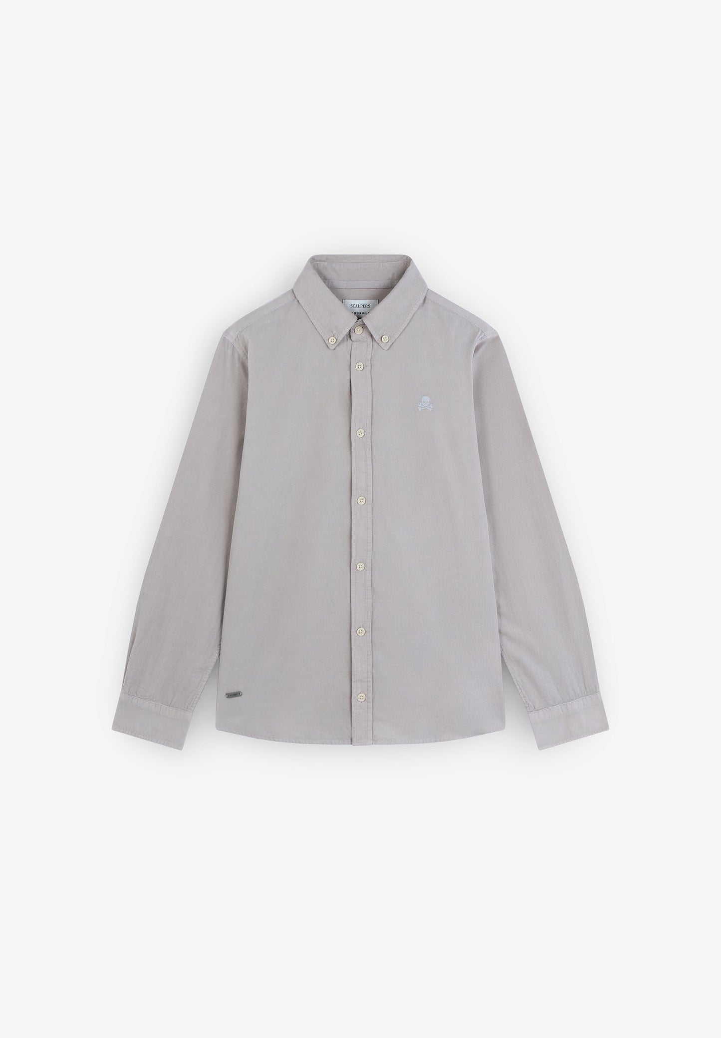 OVERHEMD GEBORDUURD DOODSKOPJE