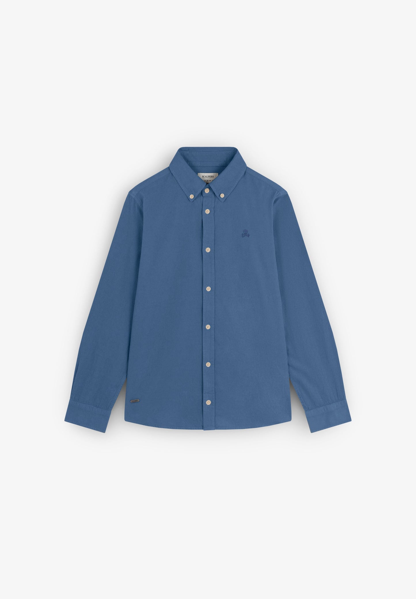 SHIRT WITH EMBROIDERED SKULL