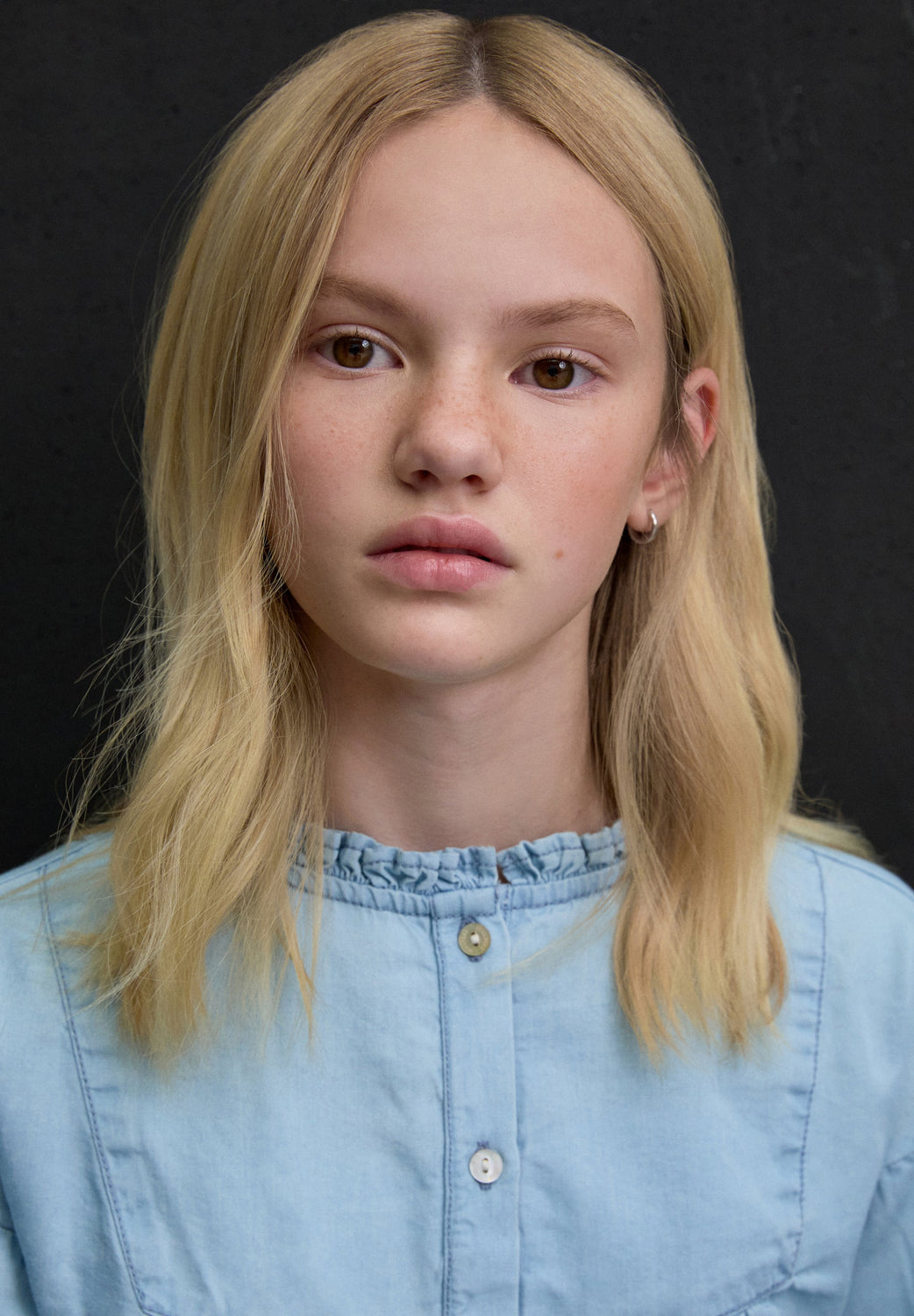 CAMISA FLORES MANGA ABULLONADA - Scalpers