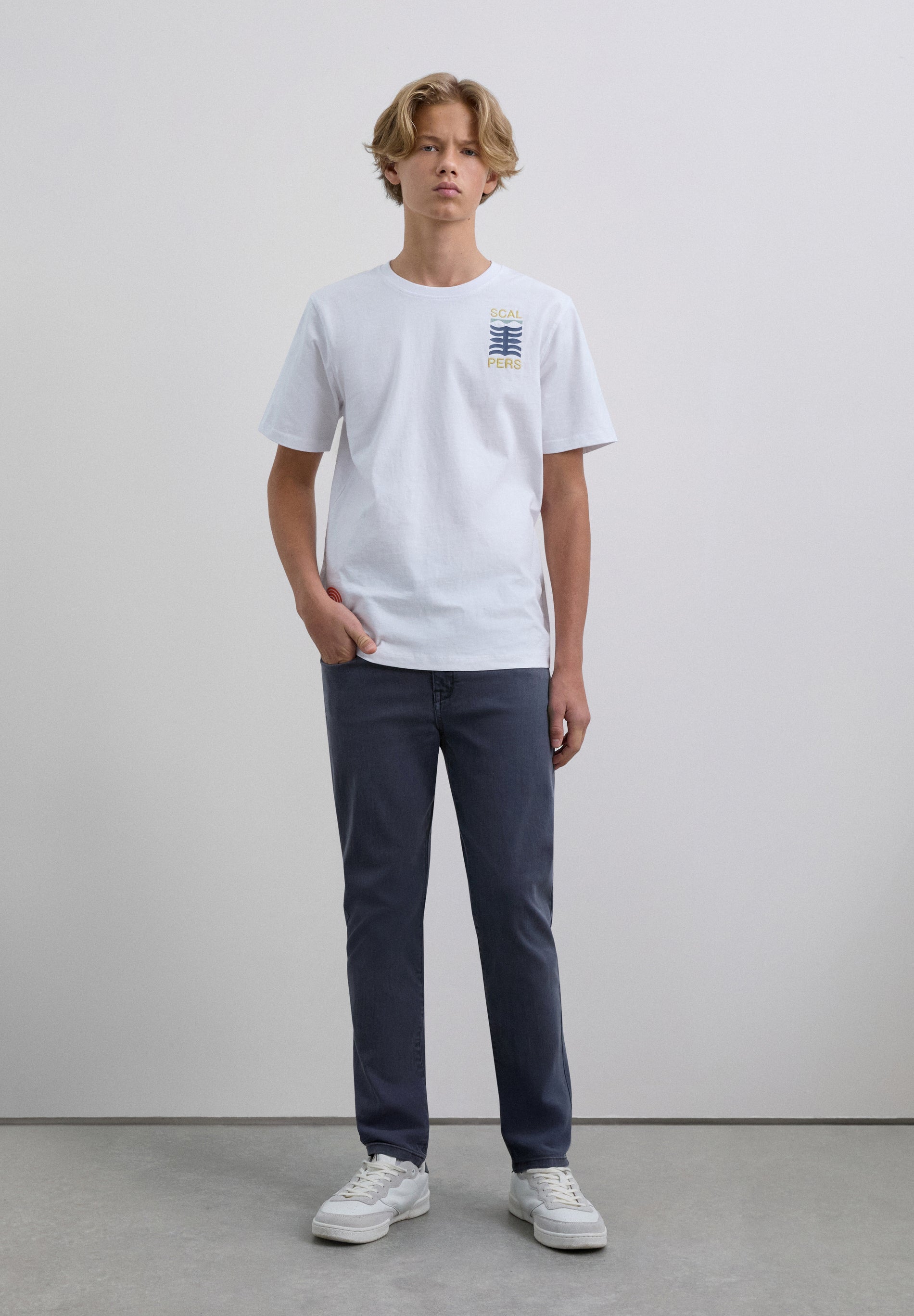 BASIC REGULAR FIT TROUSERS