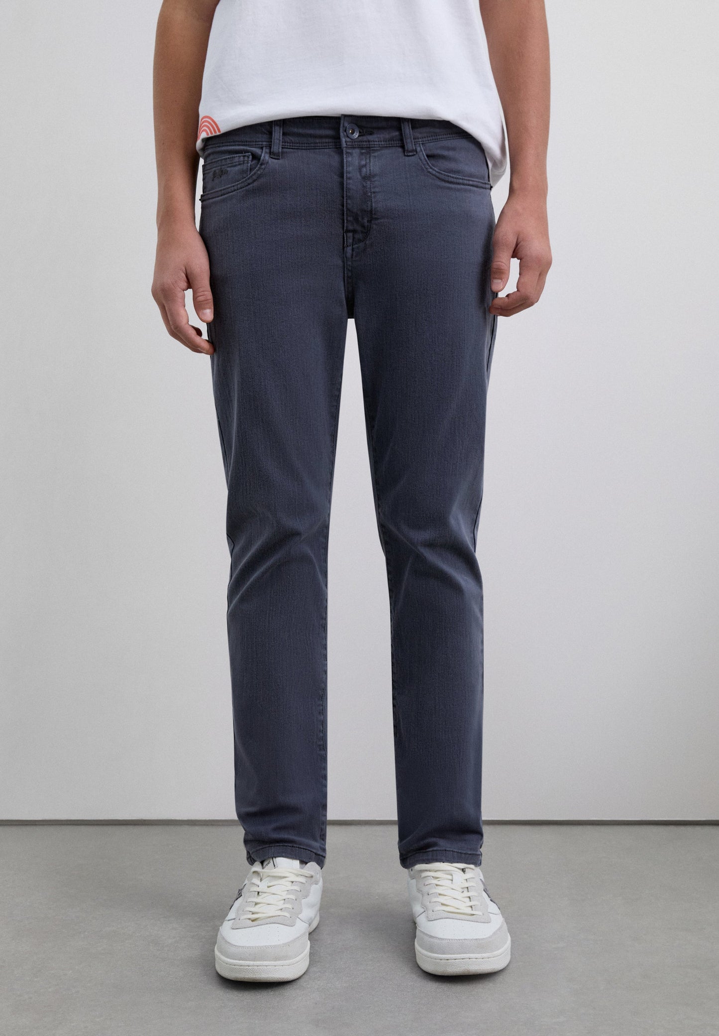 BASIC REGULAR FIT TROUSERS