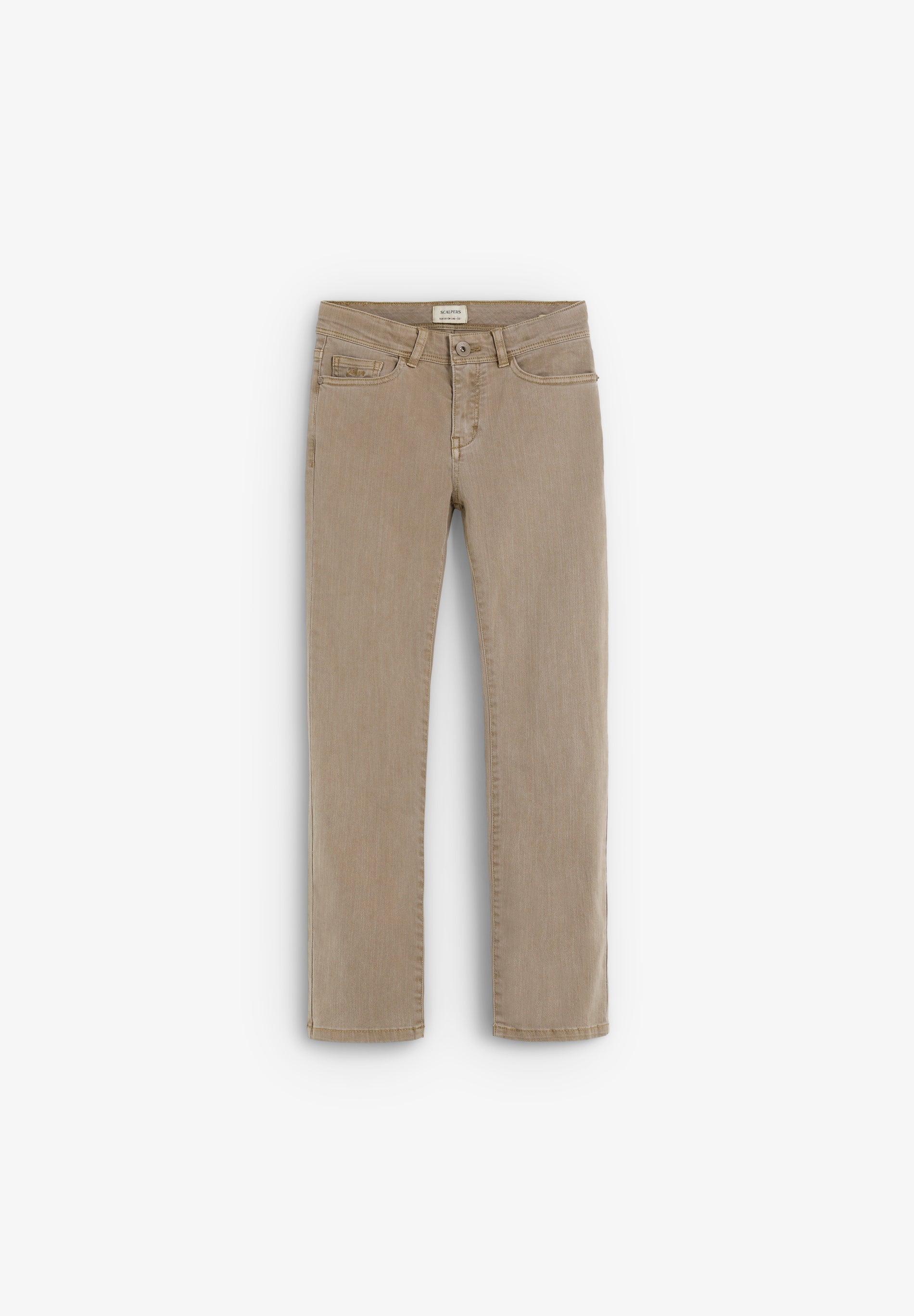 BASIC REGULAR FIT TROUSERS