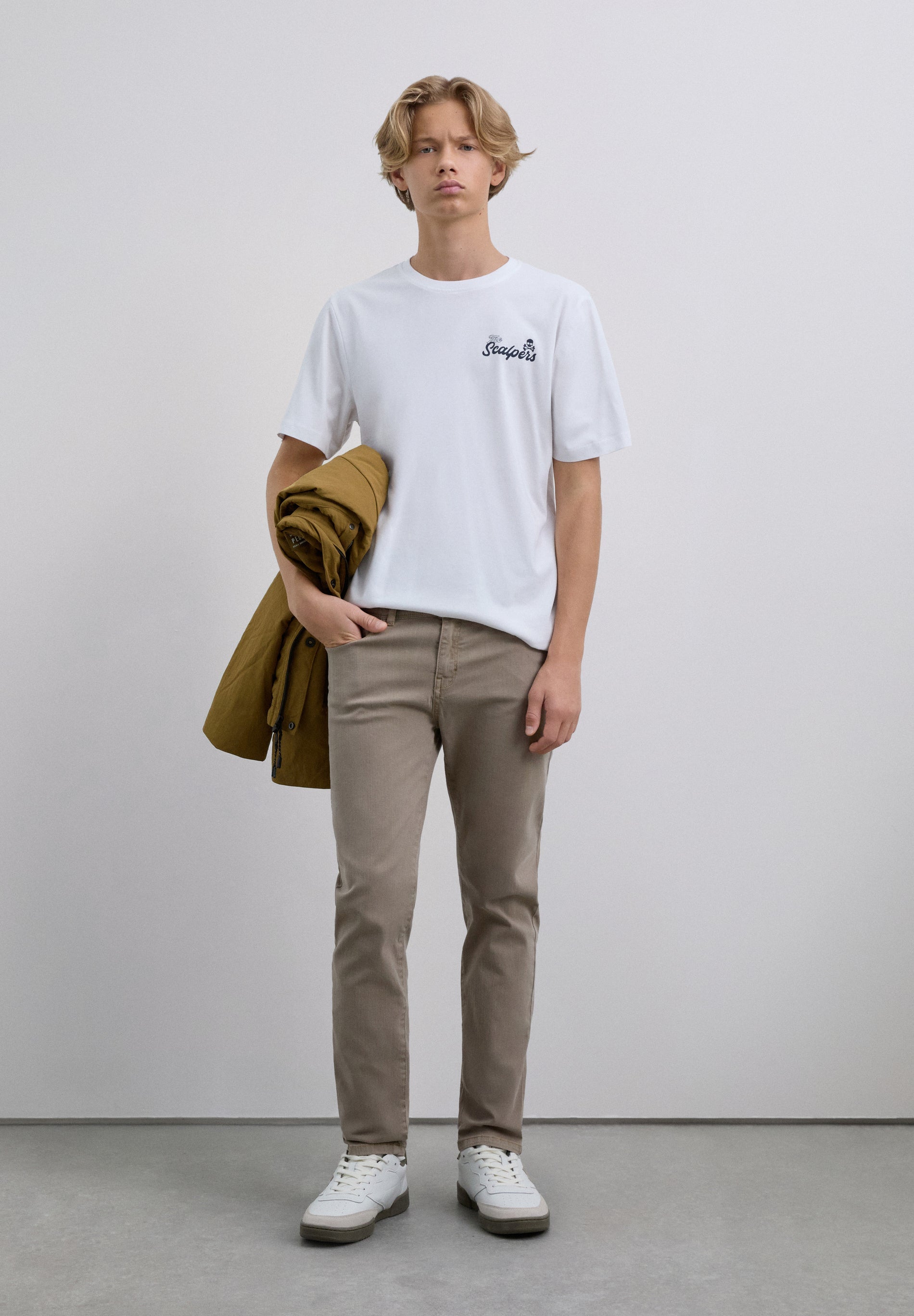 BASIC REGULAR FIT TROUSERS