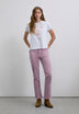 FLARED TROUSERS WITH FRINGING