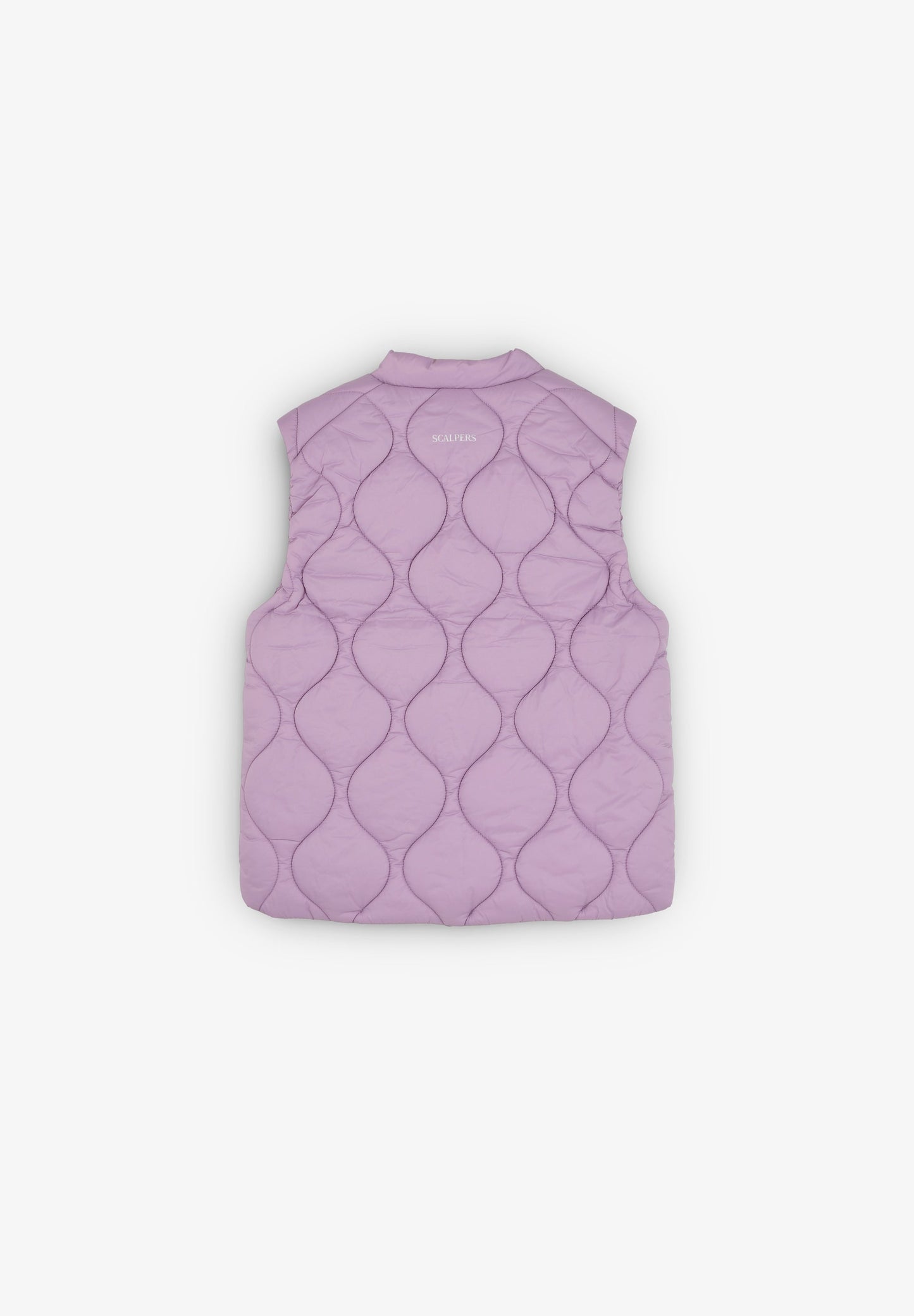 PUFFER VEST WITH SKULL