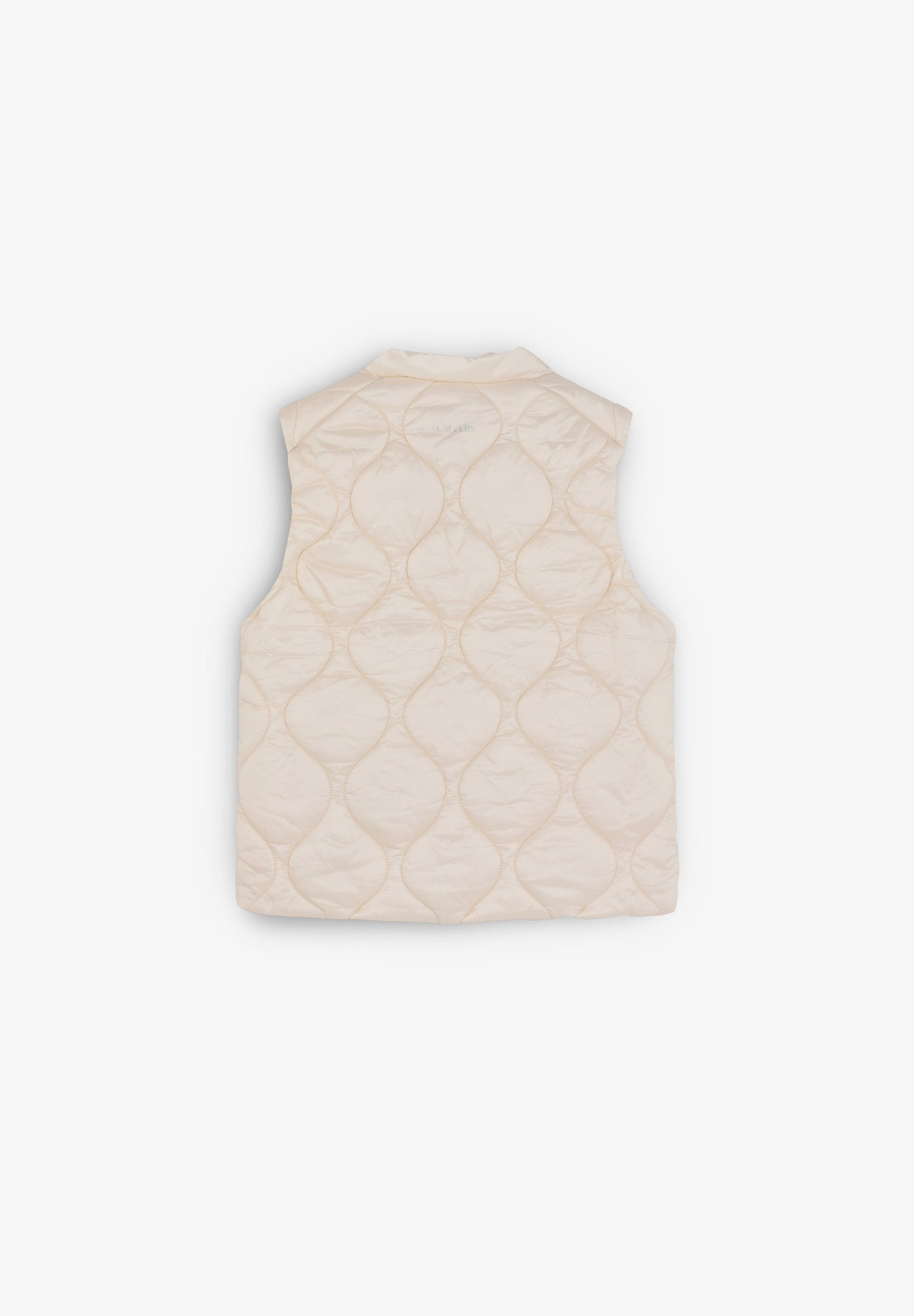 PUFFER VEST WITH SKULL