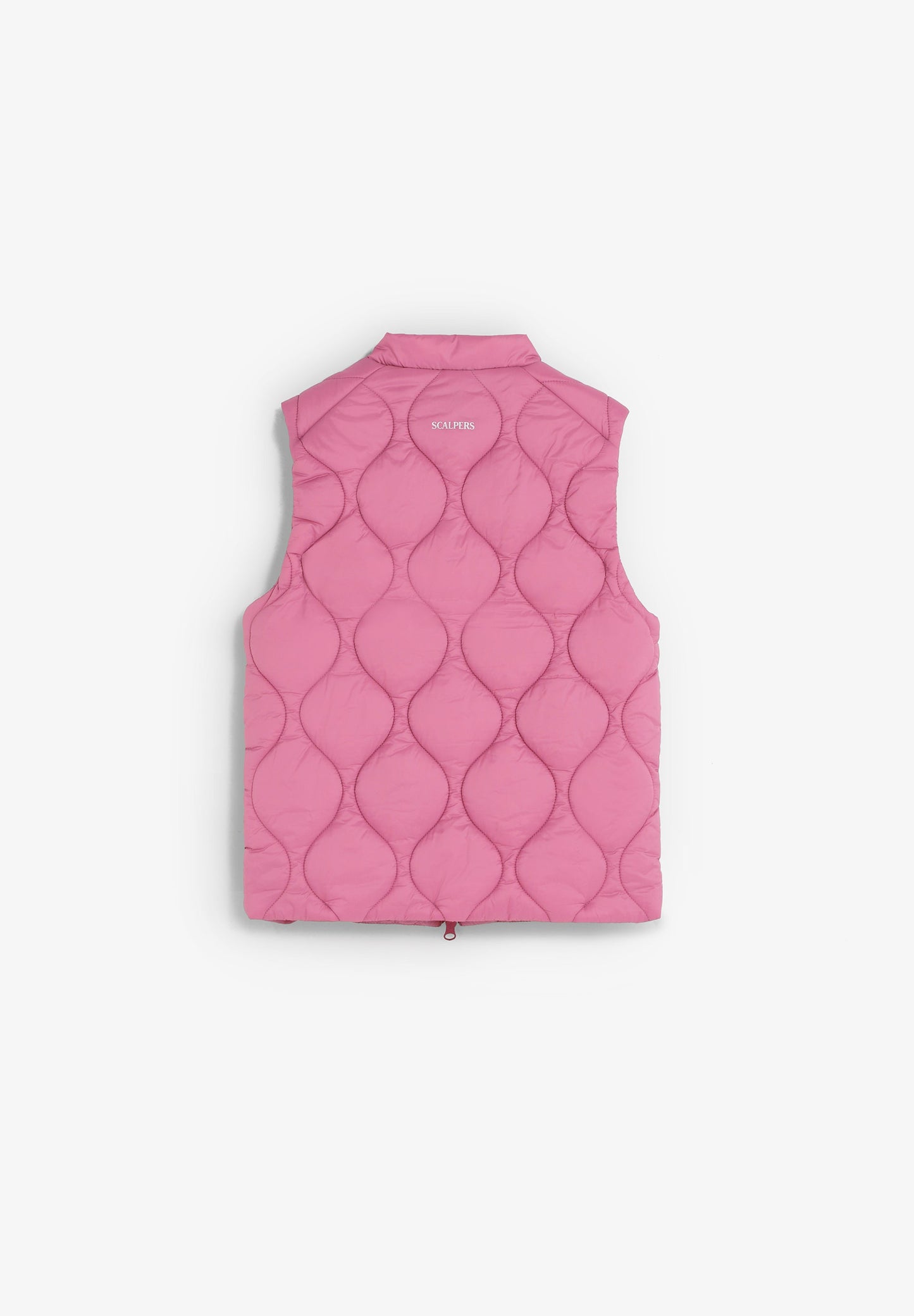 PUFFER VEST WITH SKULL