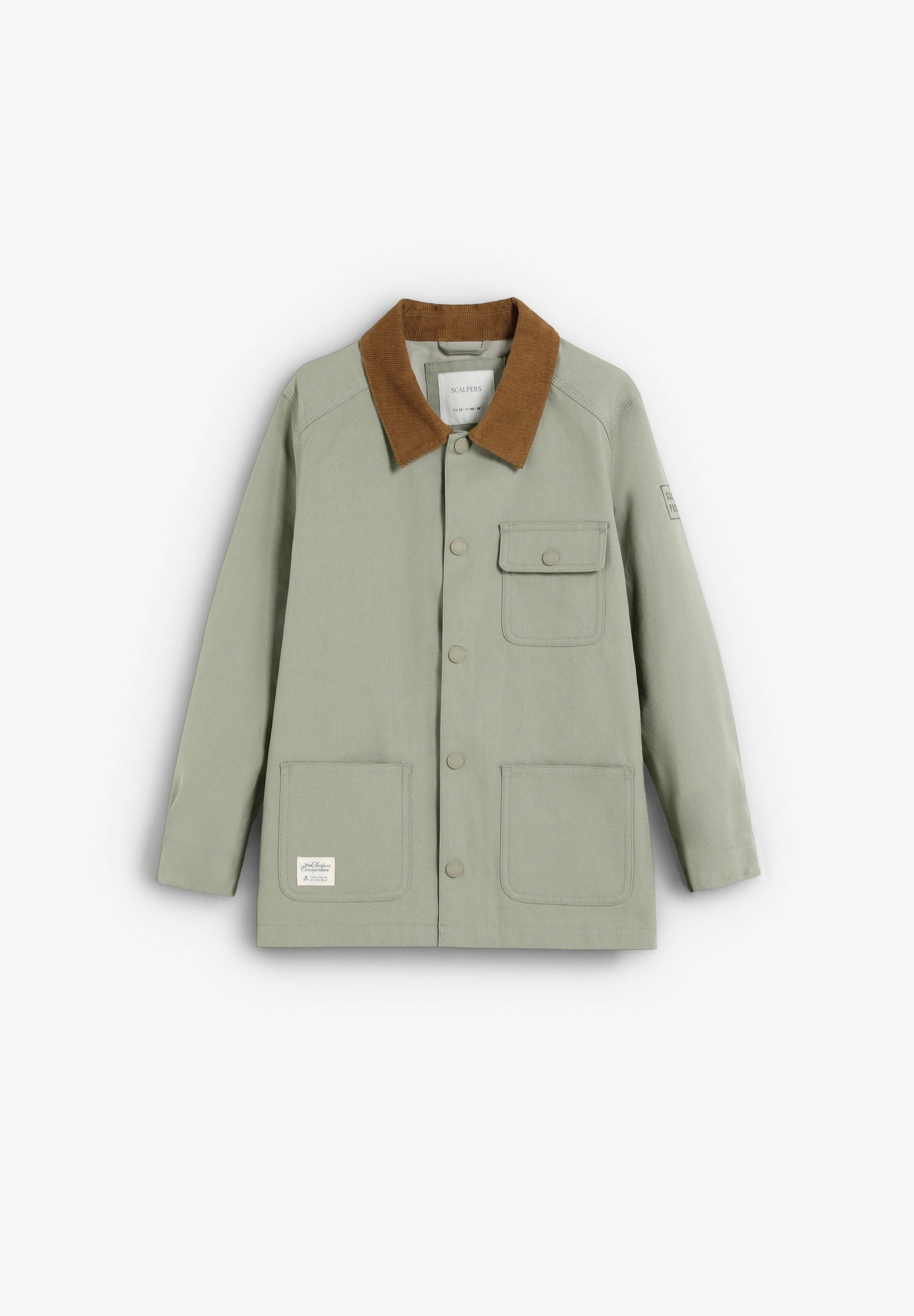 JACKET WITH SHIRT COLLAR