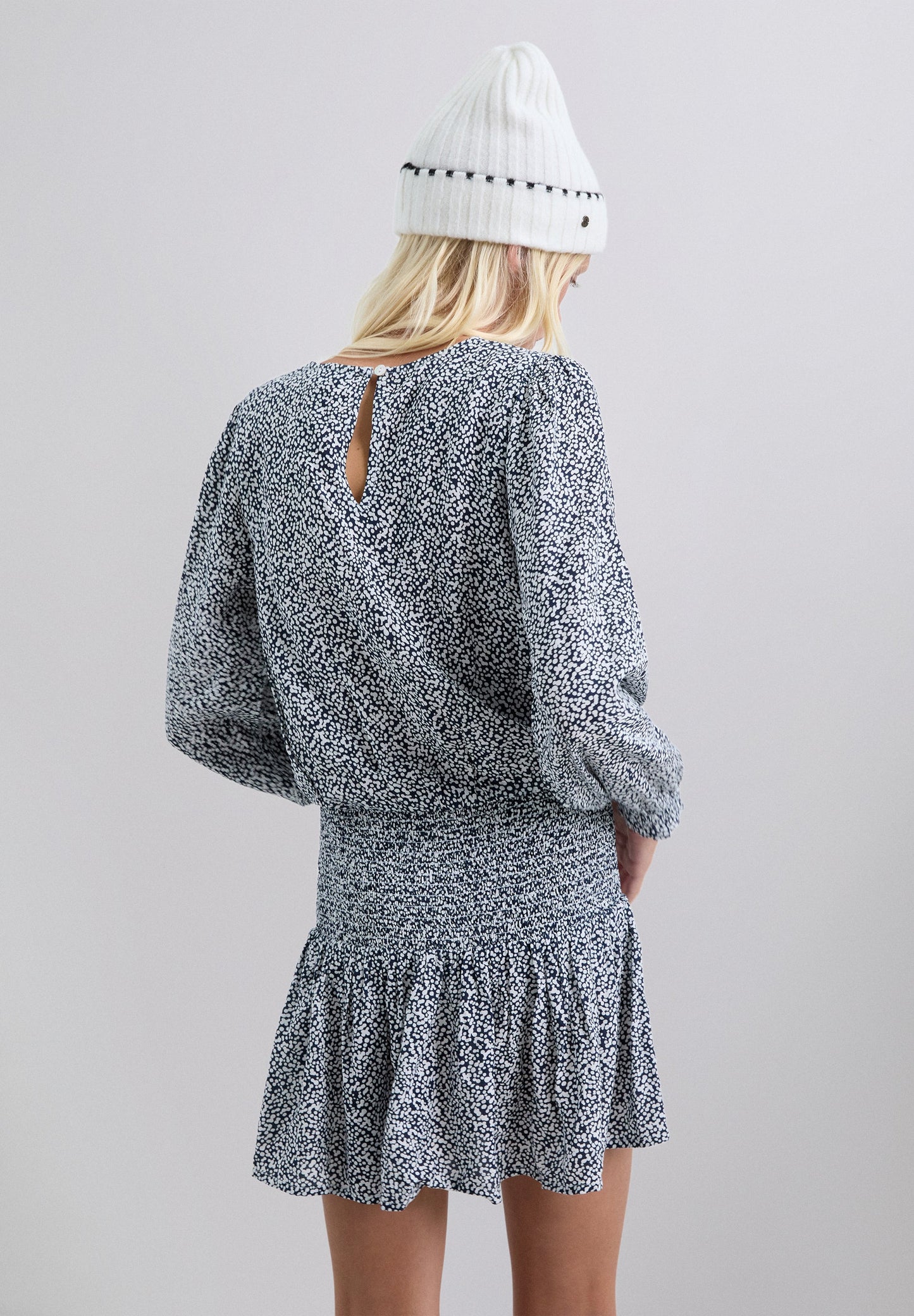 MINI DRESS WITH PRINT