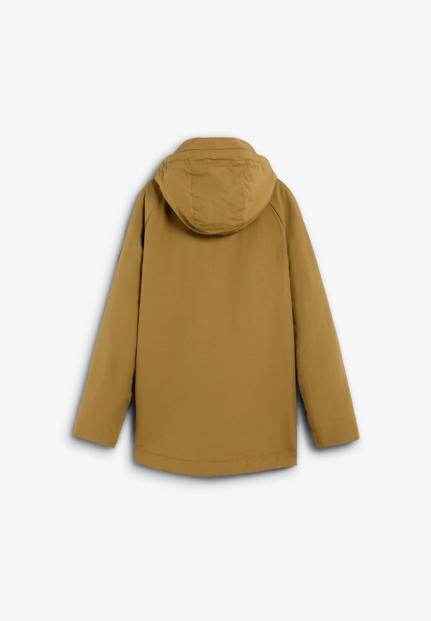 HOODED JACKET WITH POCKETS AND LOGO