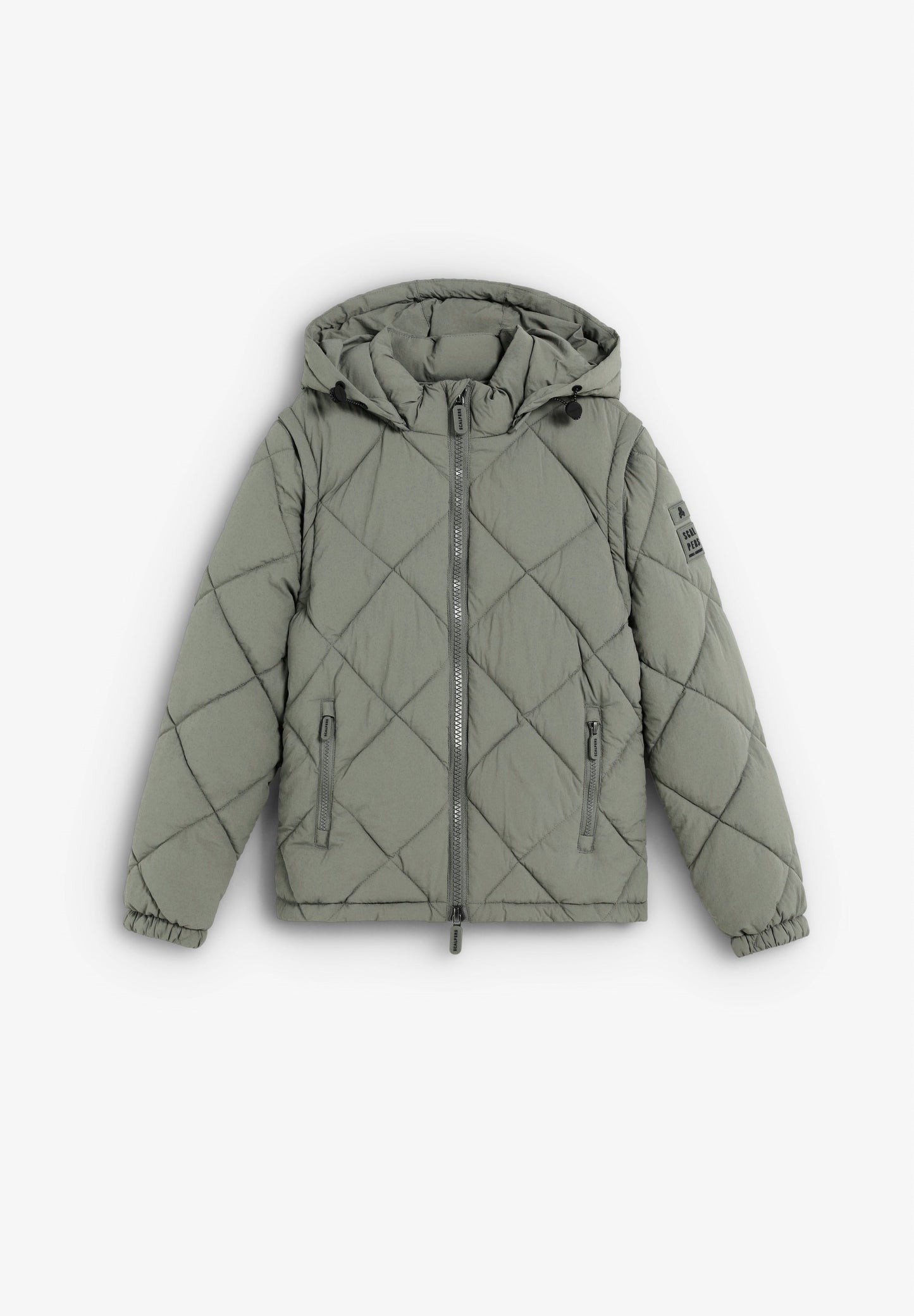 DETACHABLE QUILTED JACKET
