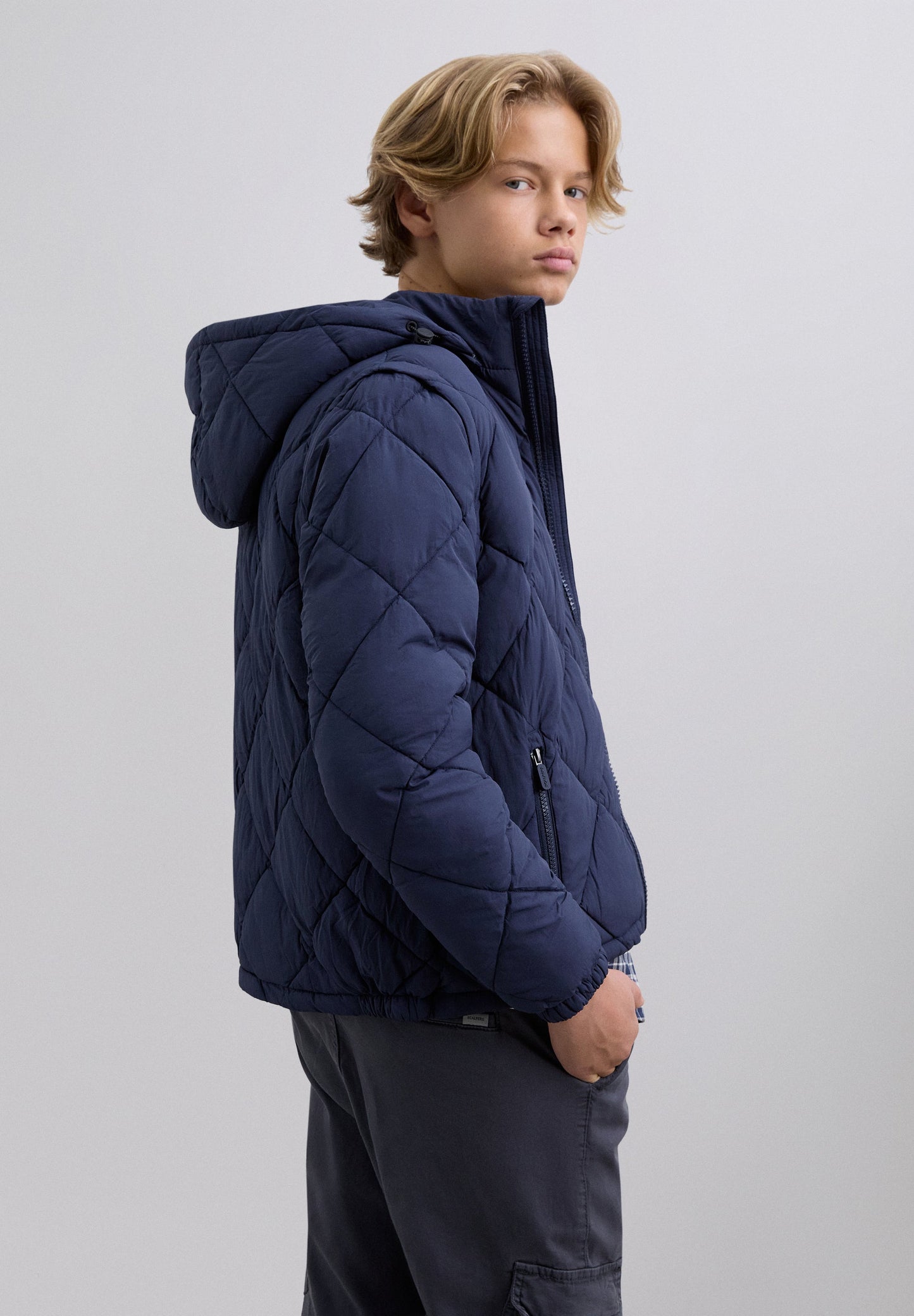 DETACHABLE QUILTED JACKET