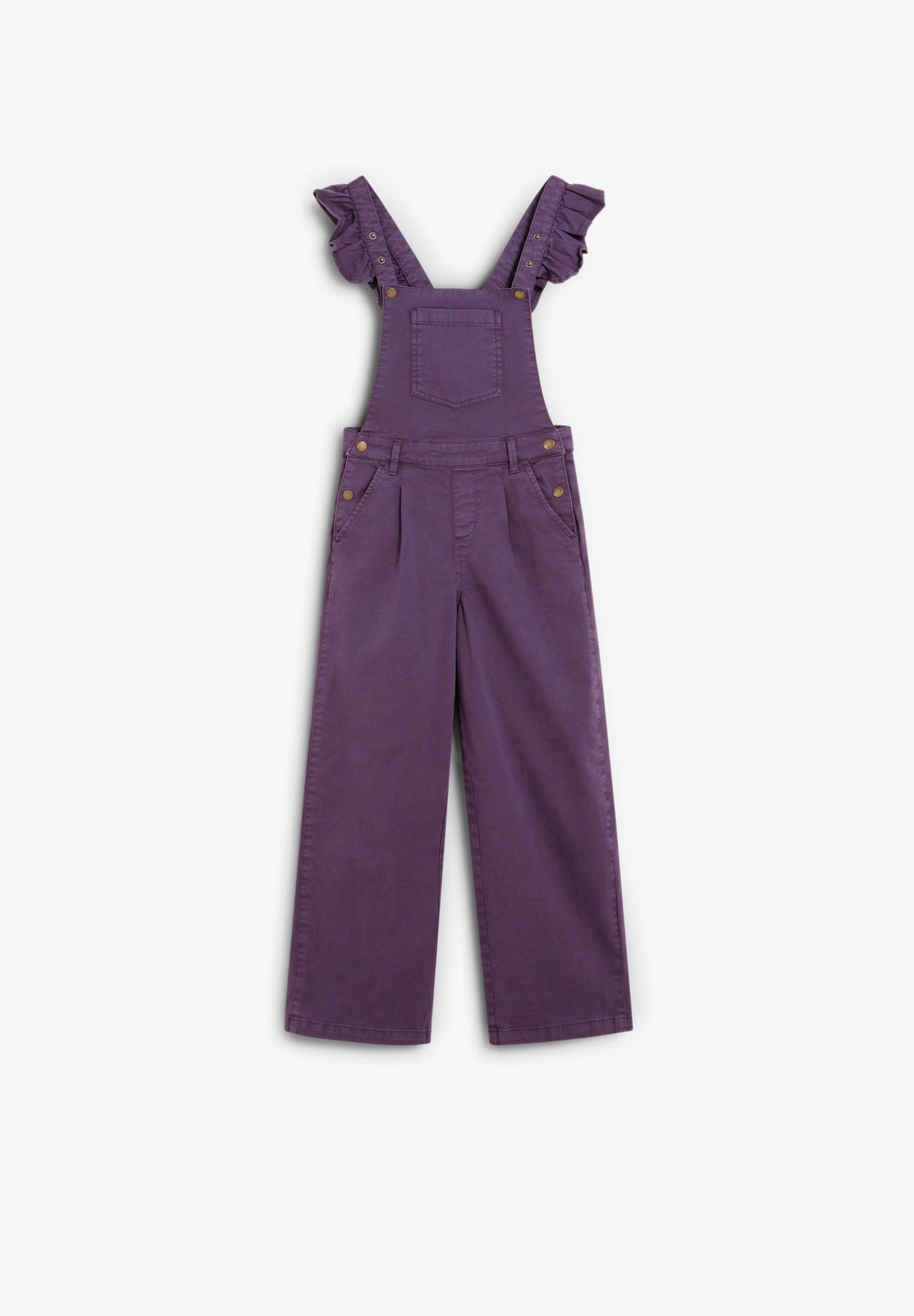 DUNGAREES WITH RUFFLES