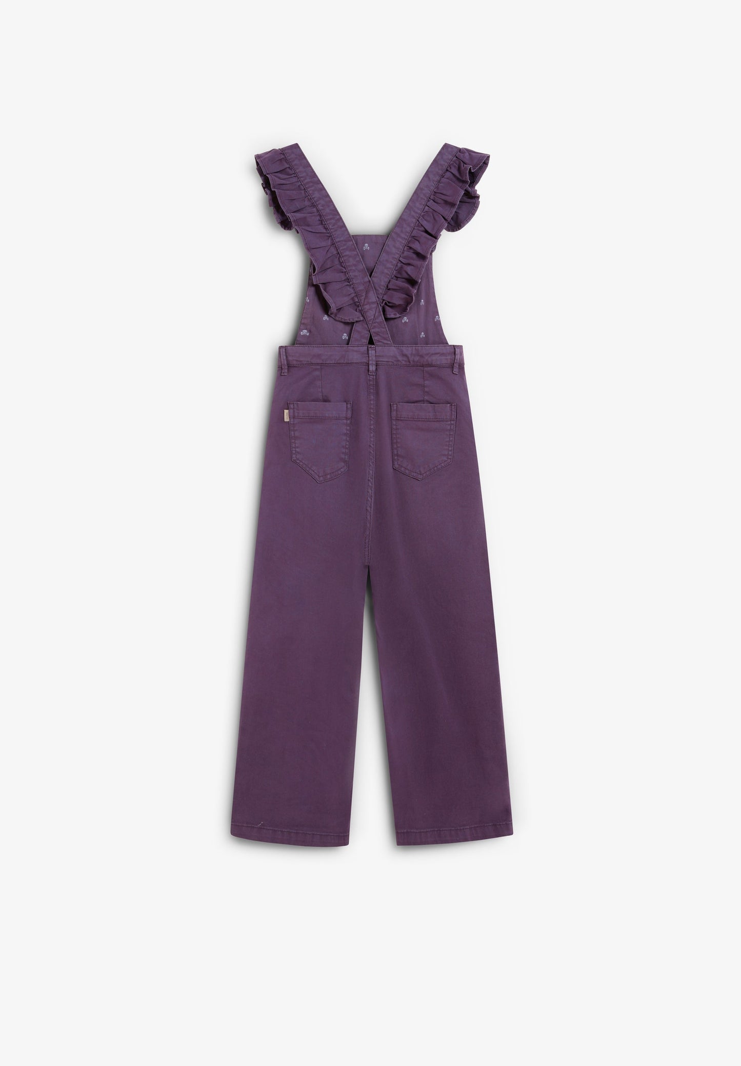DUNGAREES WITH RUFFLES