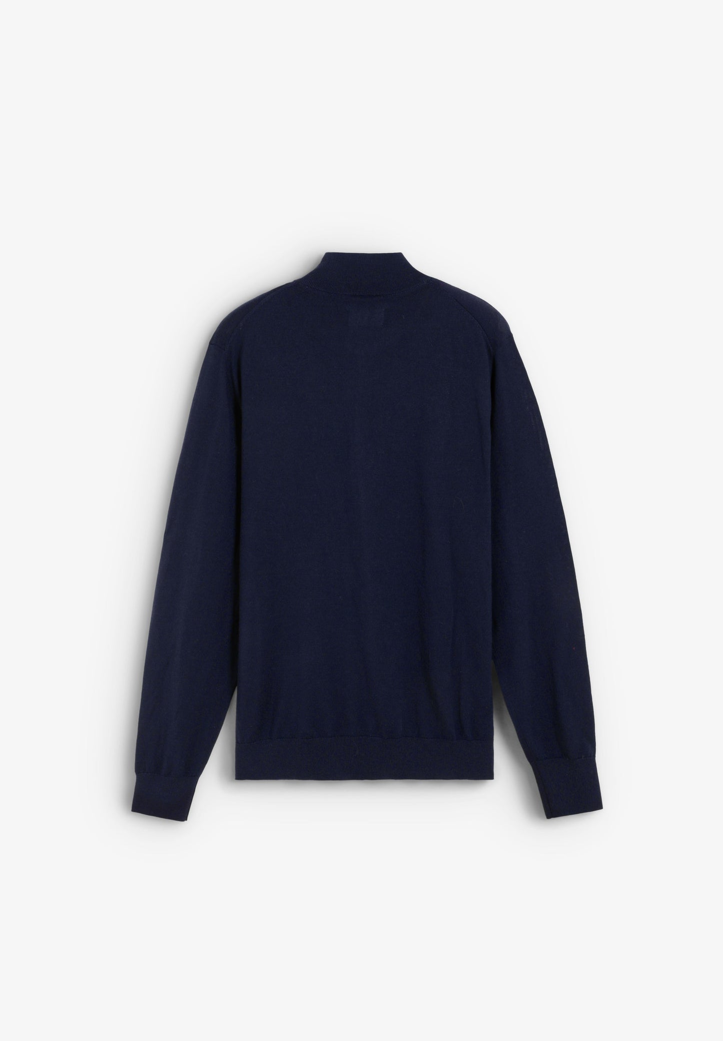 MERINO WOOL ZIP-UP CARDIGAN