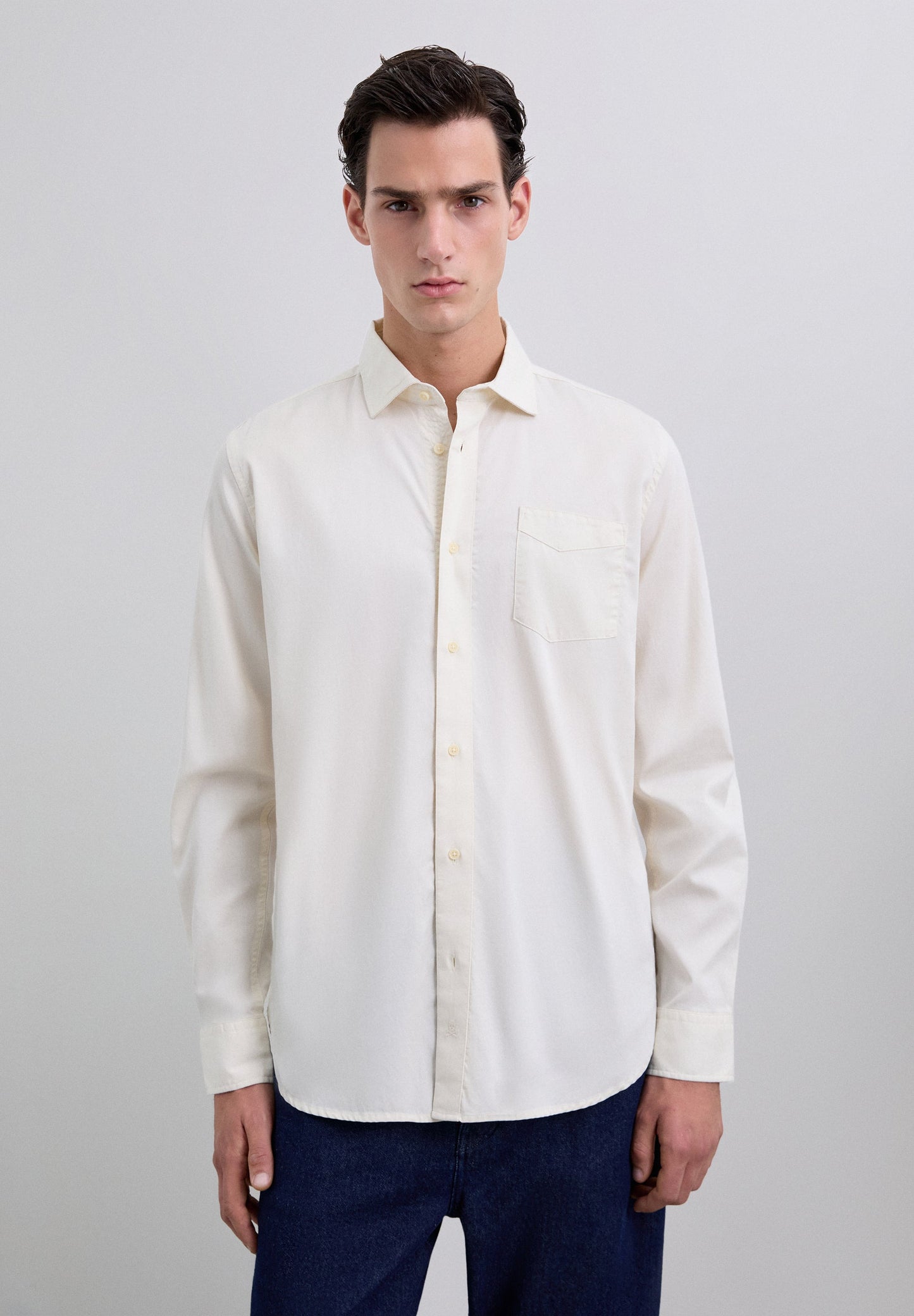 FLOWING COTTON SHIRT