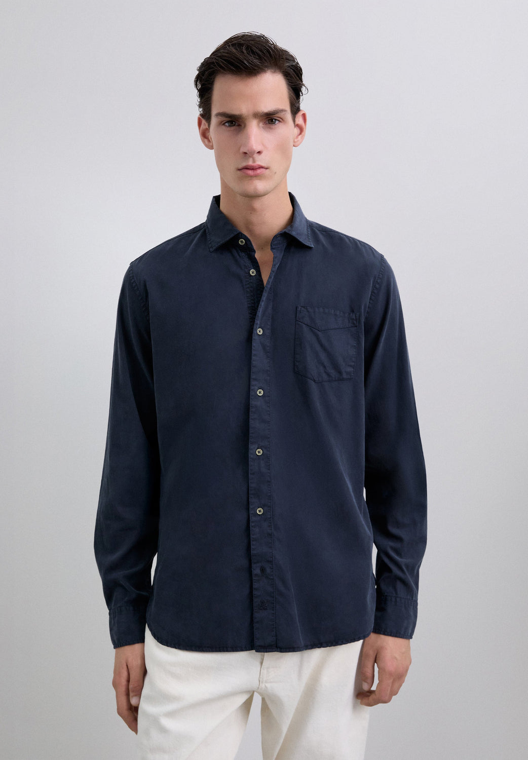 CAMISA FLUIDA ALGODÓN - Scalpers