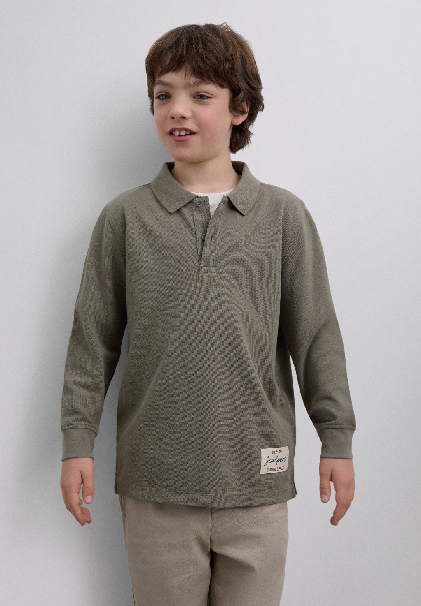 EMBROIDERED LOGO POLO SHIRT