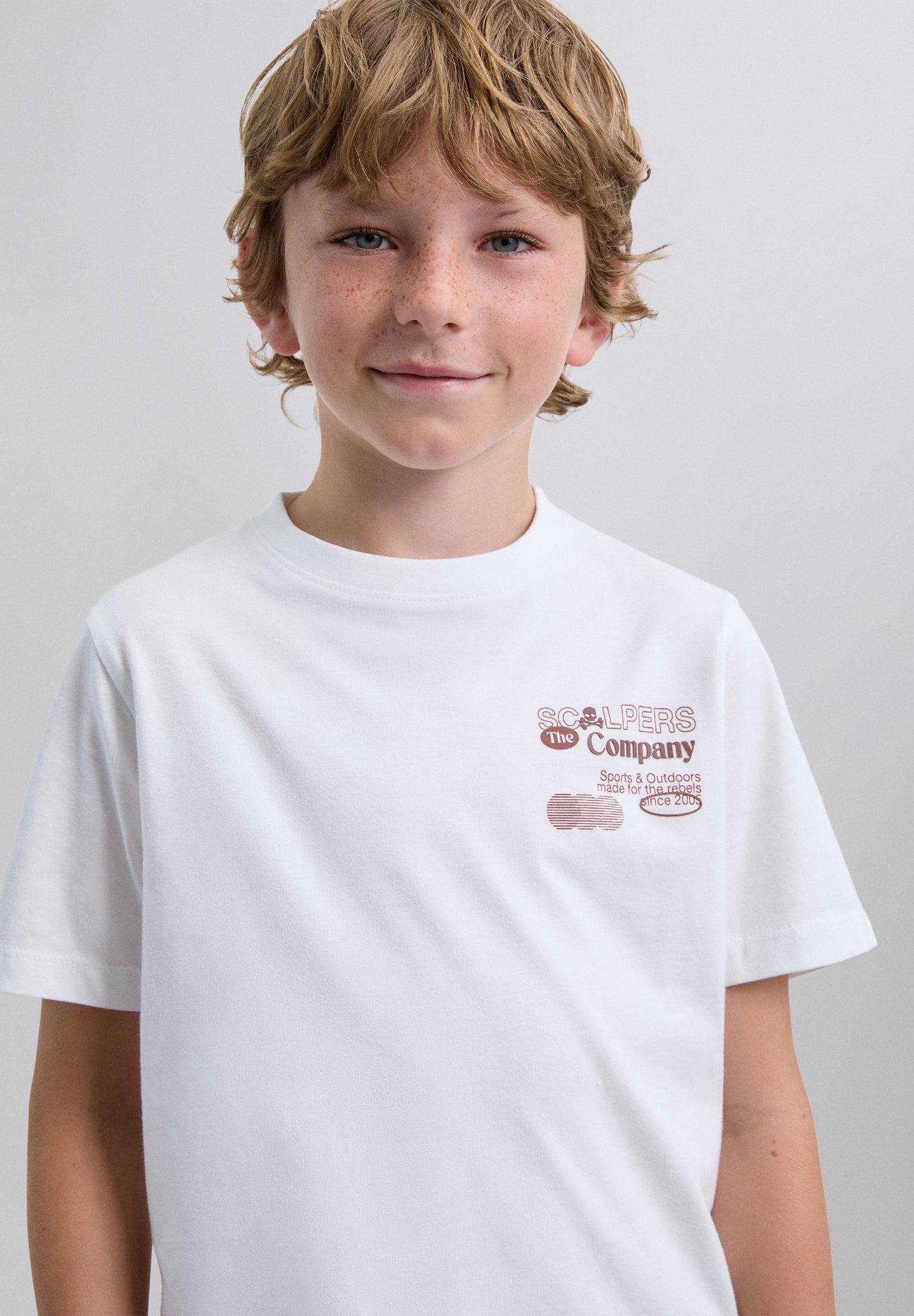 T-SHIRT WITH LOGO PRINT