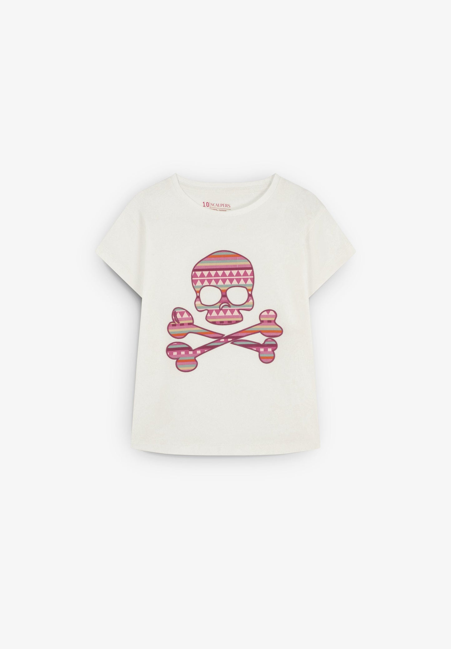 T-SHIRT WITH SKULL PRINT