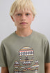 SKULL PRINT T-SHIRT