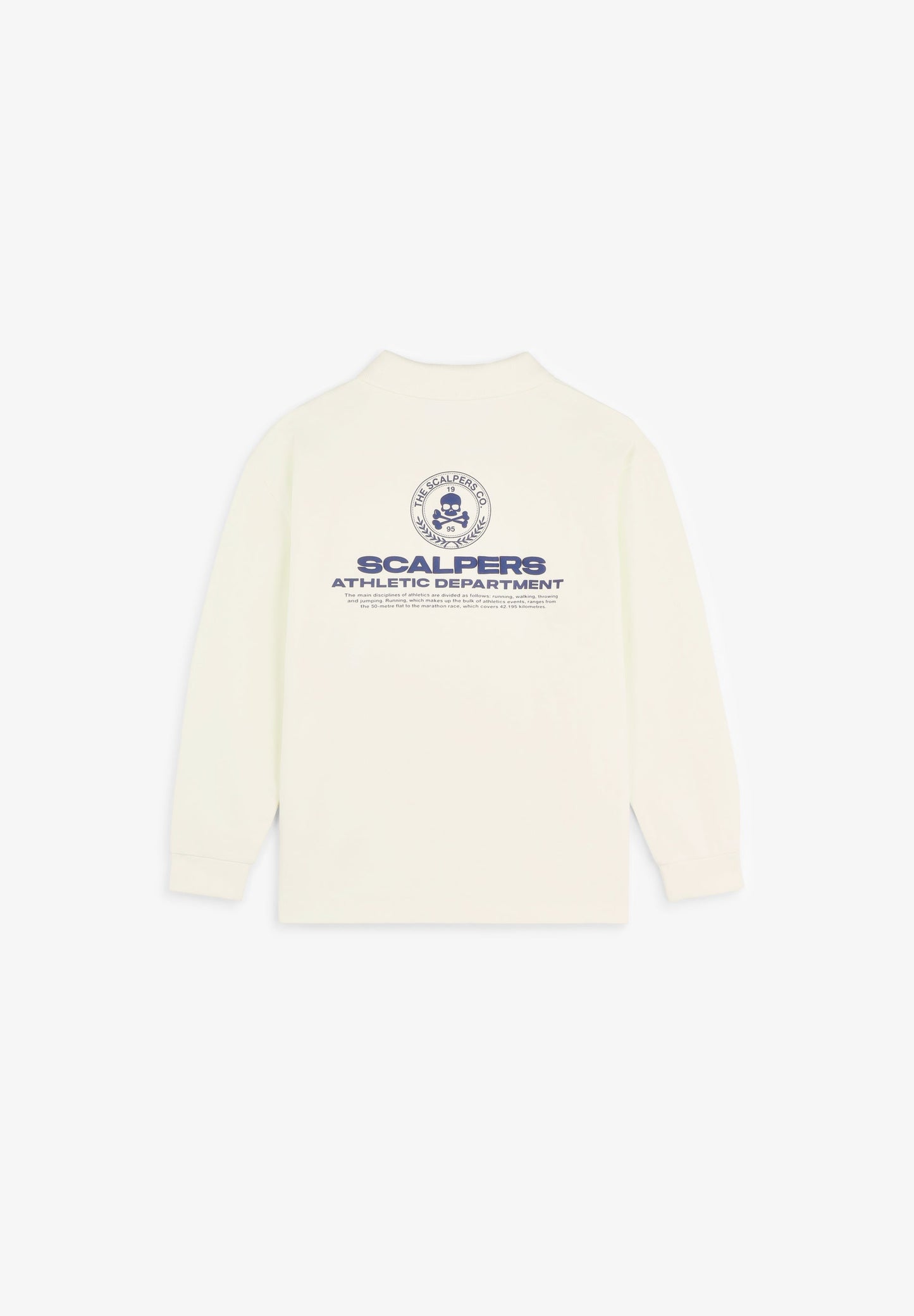 POLO PRINT LANGE MOUW