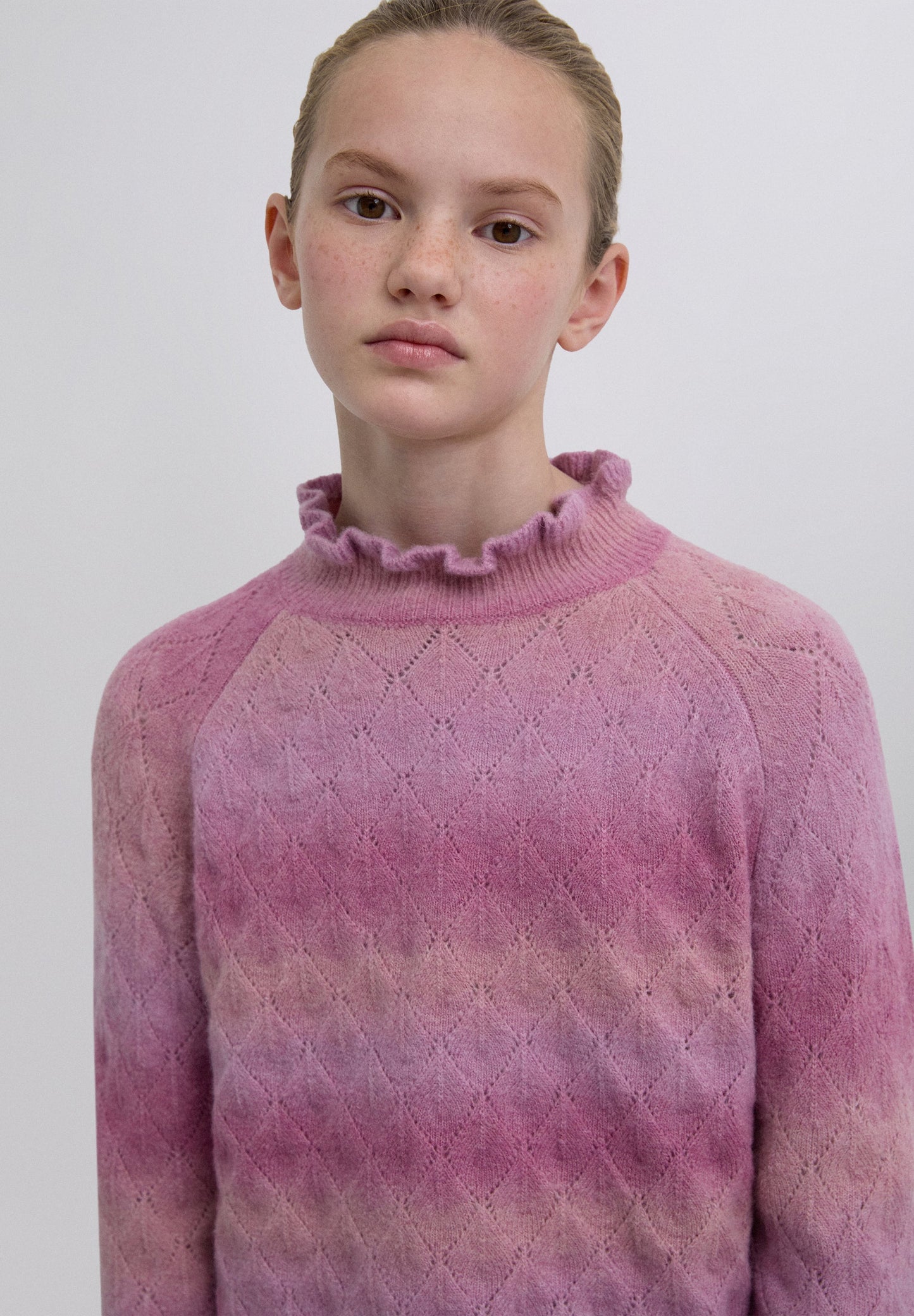 MERINO WOOL HIGH NECK SWEATER