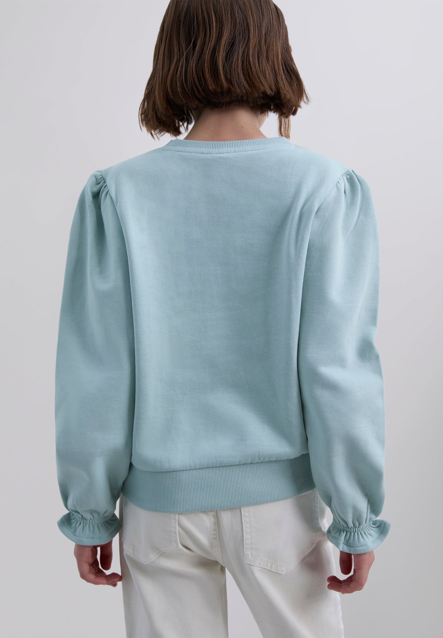 SWEATSHIRT WITH EMBROIDERED SKULL