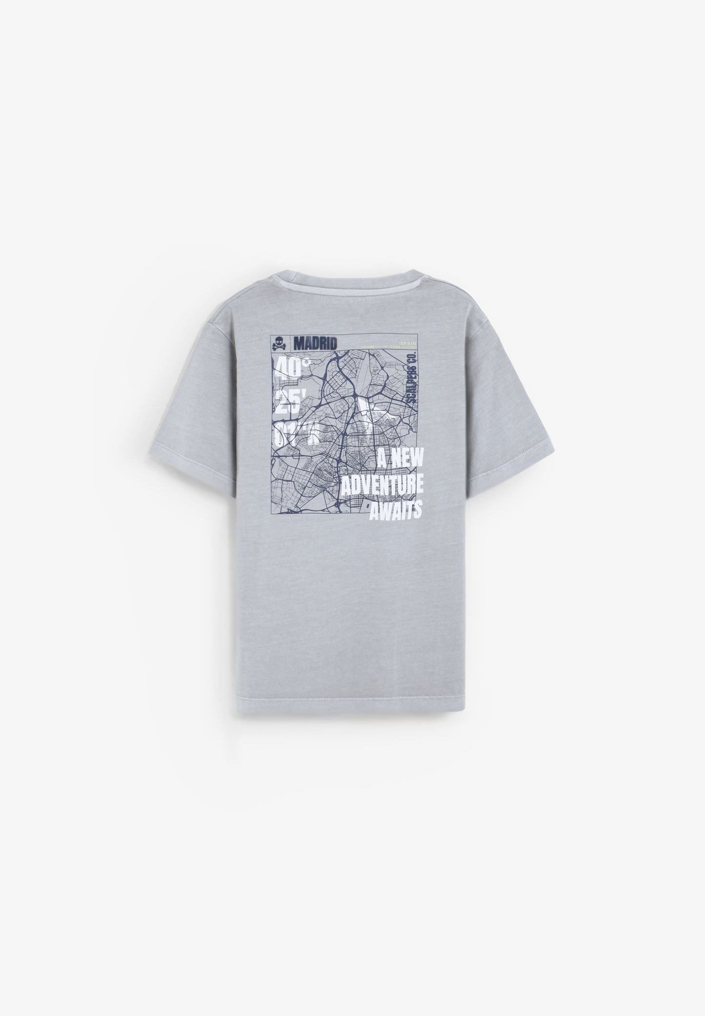 MAP PRINT T-SHIRT