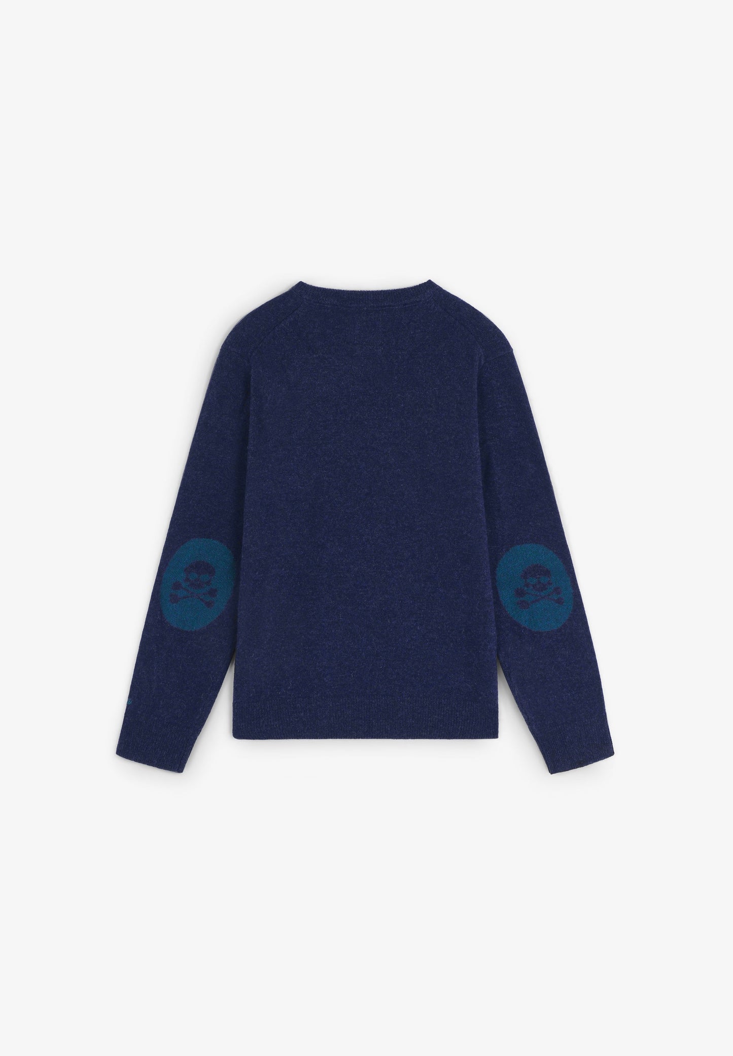 WOOL SWEATER WITH SKULL