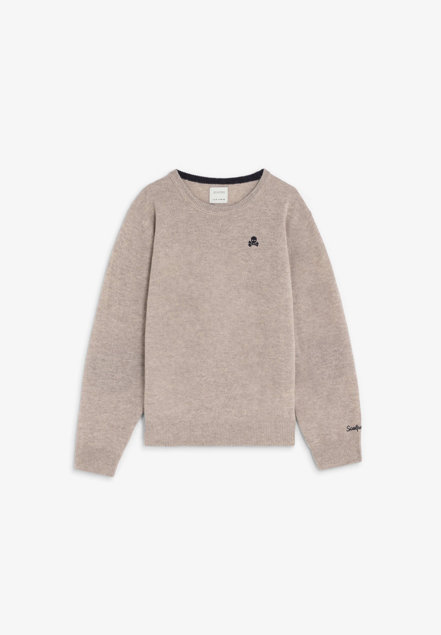 WOOL SWEATER WITH SKULL