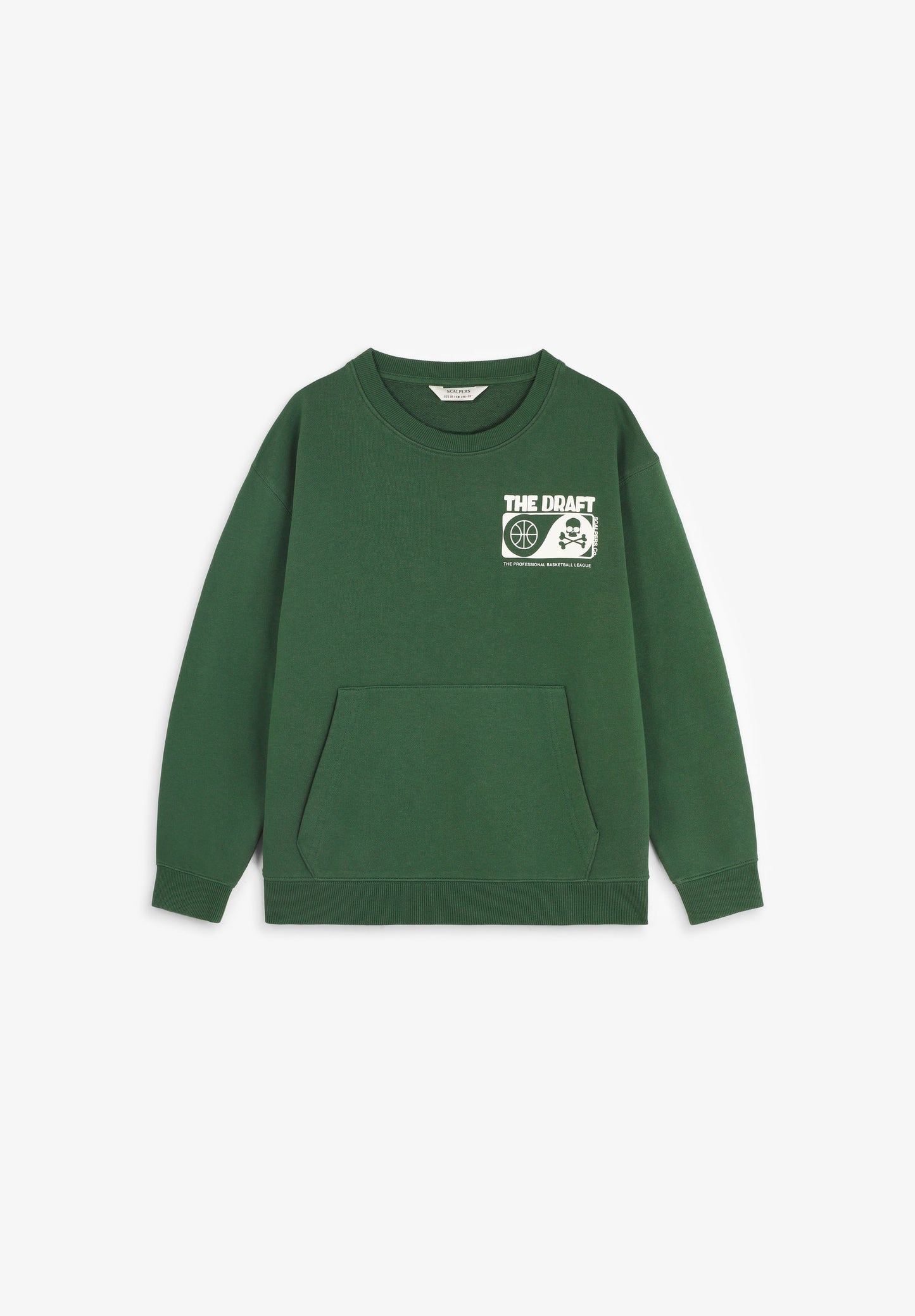 BASKETBALL PRINT SWEATSHIRT