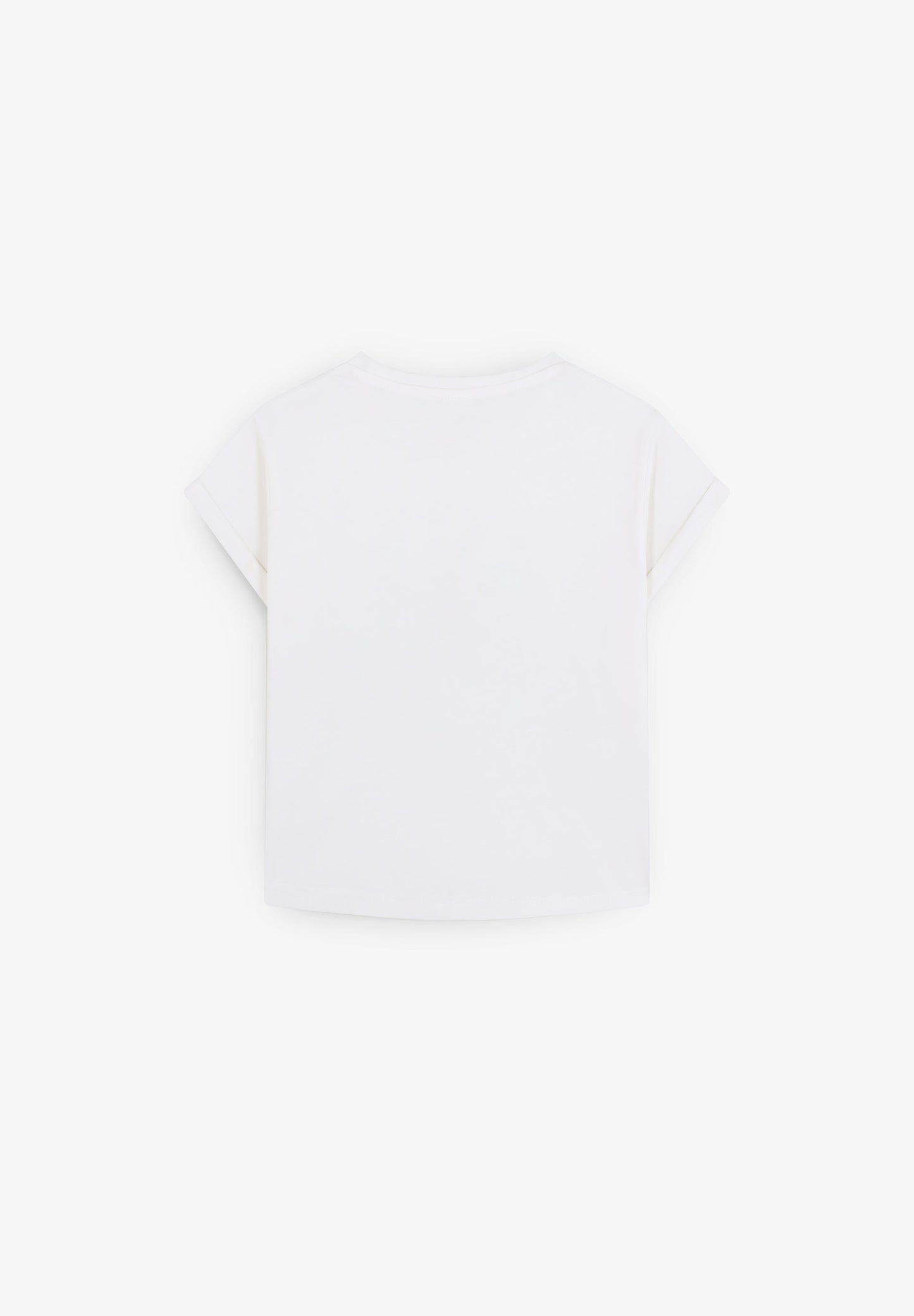 T-SHIRT WITH SKULL PRINT