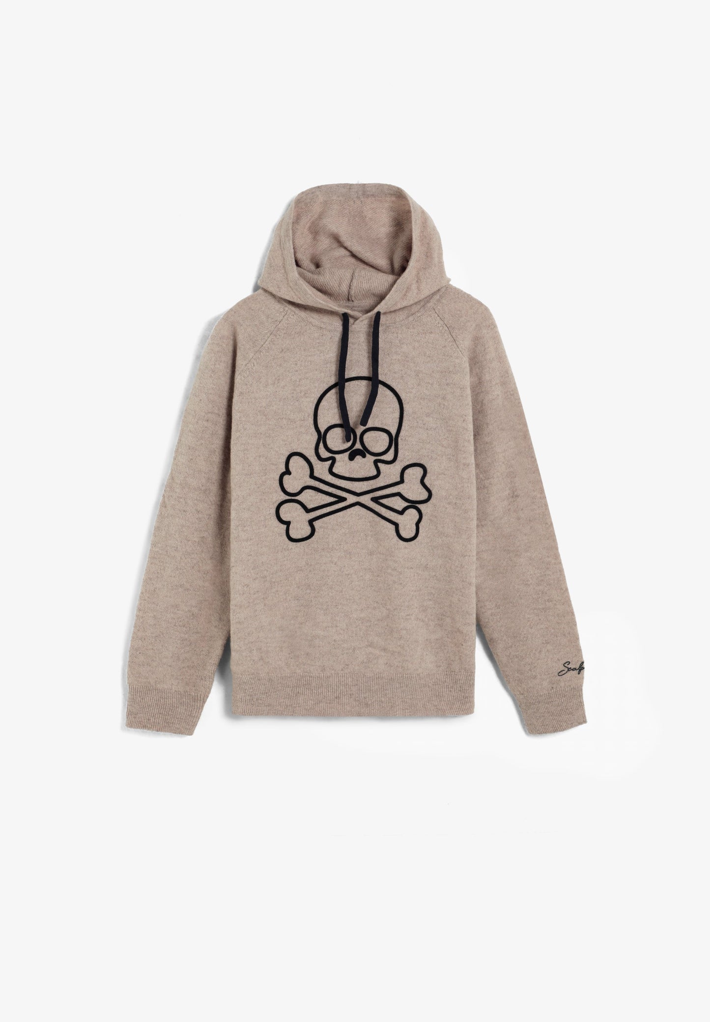HOODED SKULL SWEATER