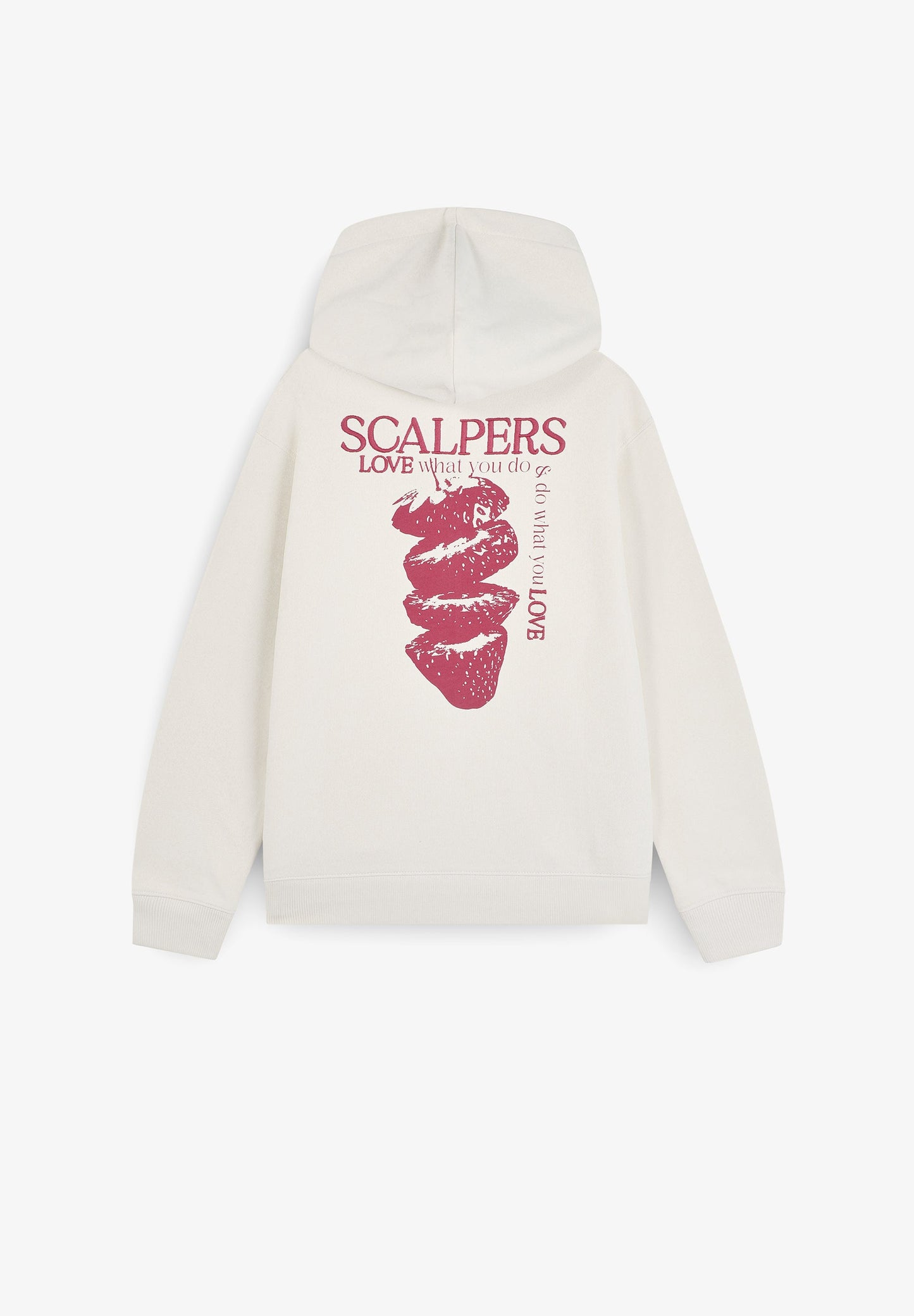 HOODIE WITH EMBROIDERED SKULL