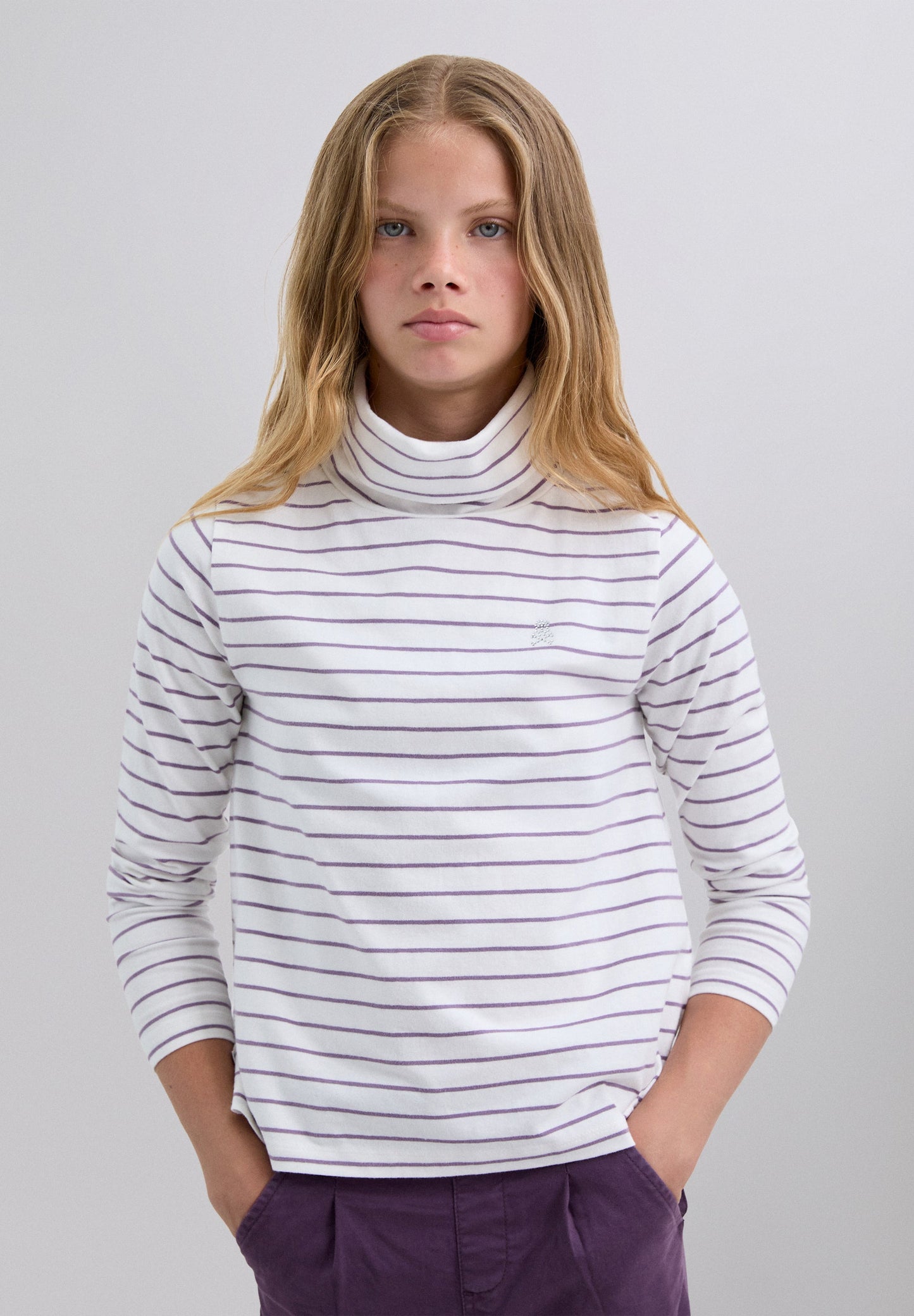 LONG SLEEVE STRIPED T-SHIRT