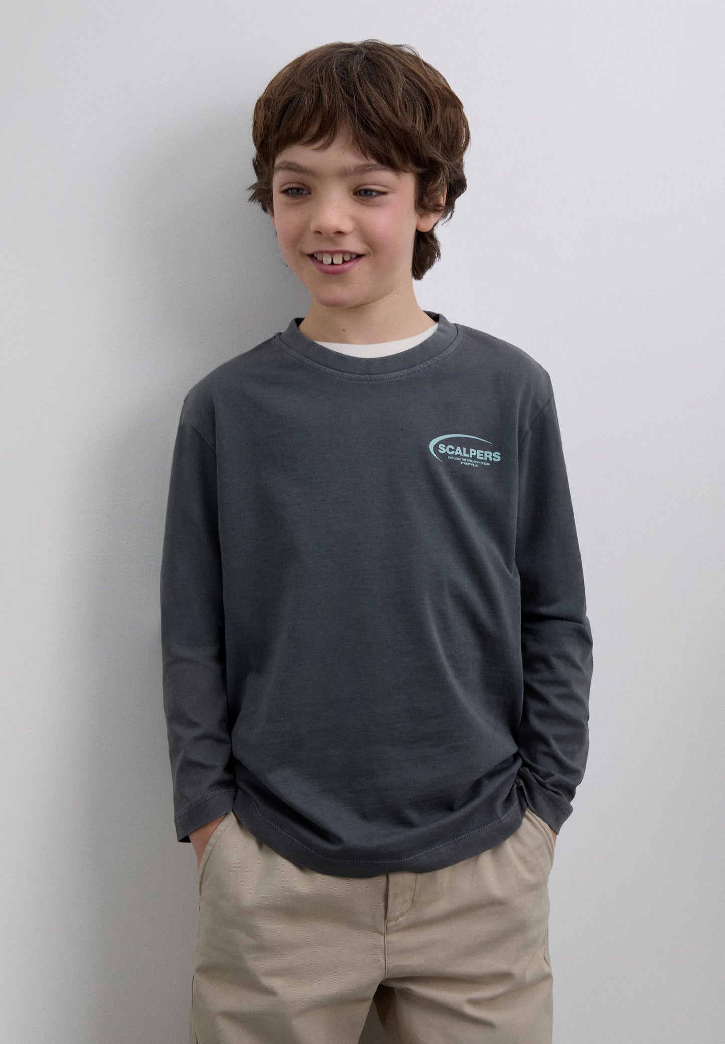 LONG SLEEVE PRINT T-SHIRT