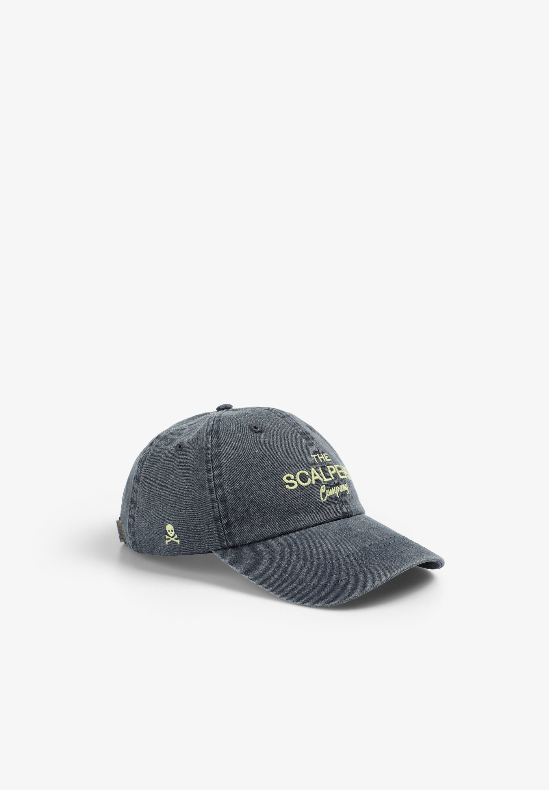 FADED-EFFECT EMBROIDERED CAP