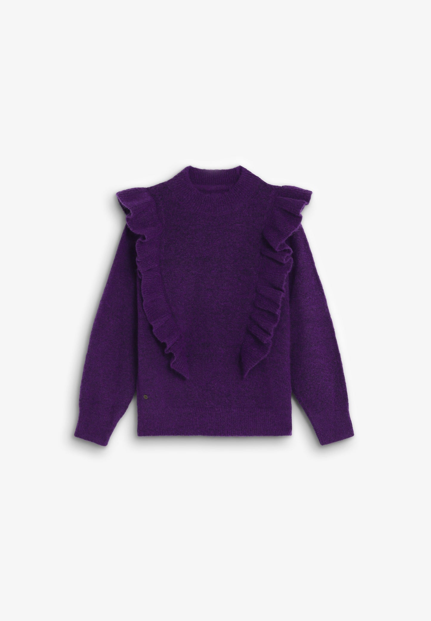 SWEATER WITH RUFFLES