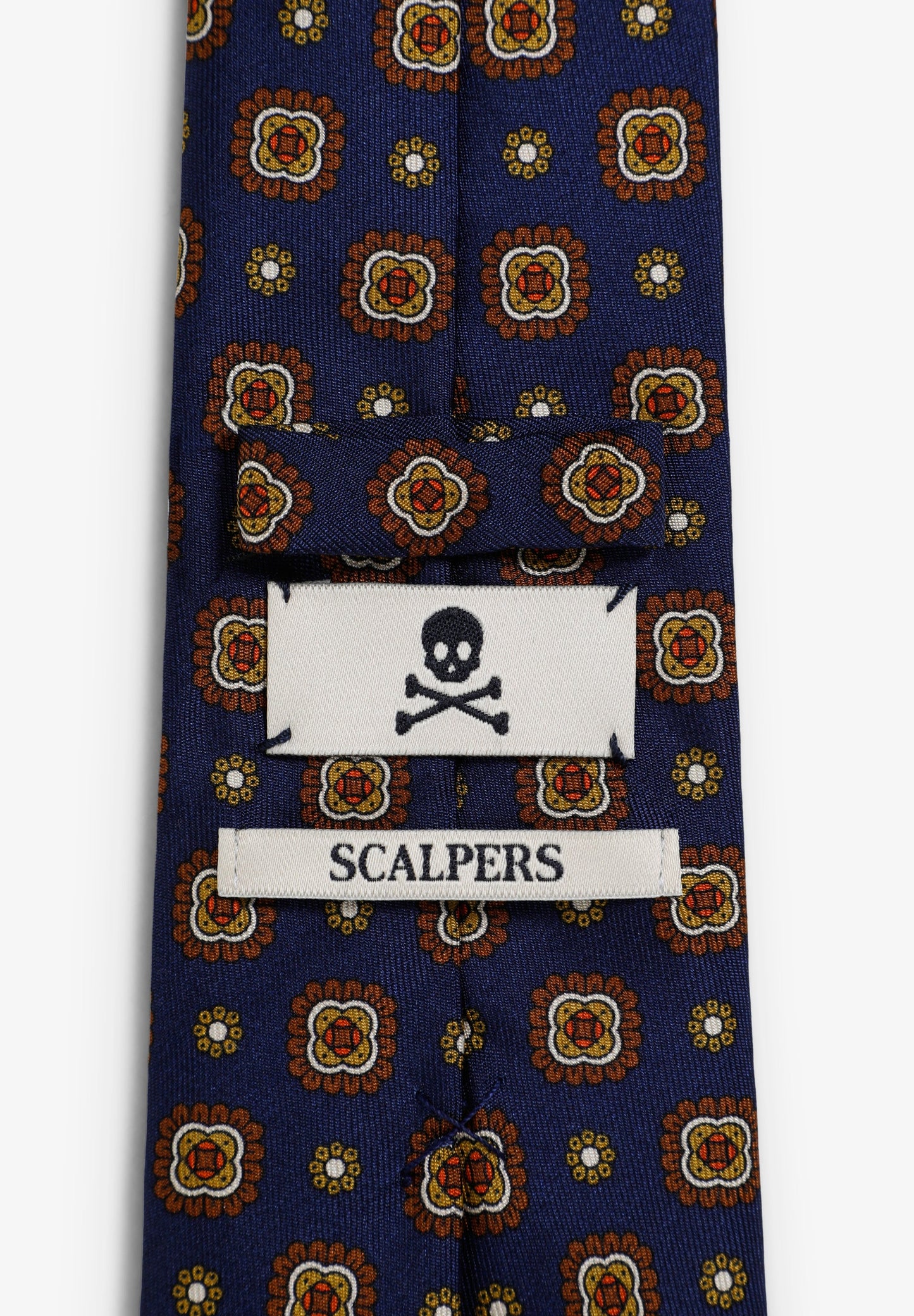 SILK FLORAL PRINT TIE