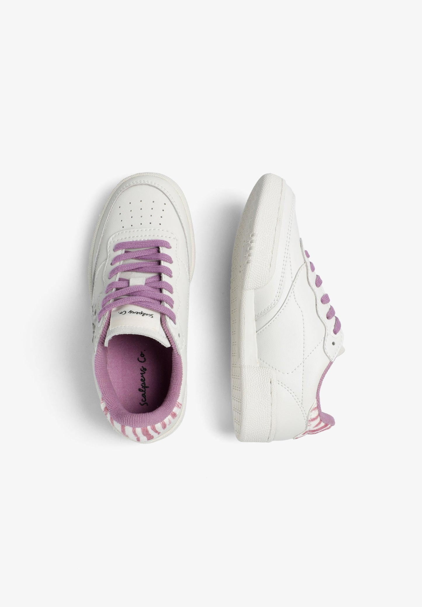 ANIMAL PRINT SUEDE SNEAKERS