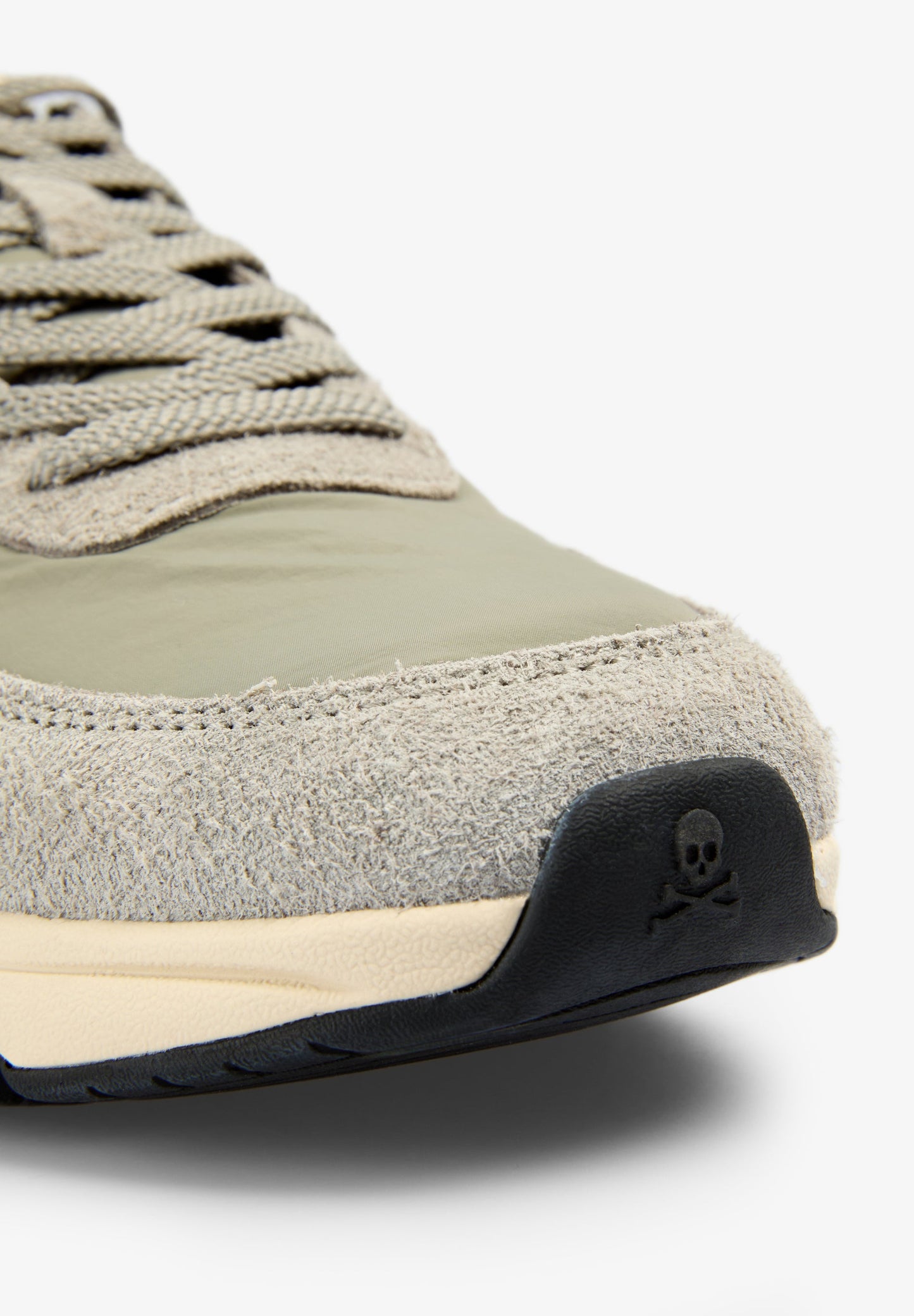 CONTRAST SUEDE SNEAKERS