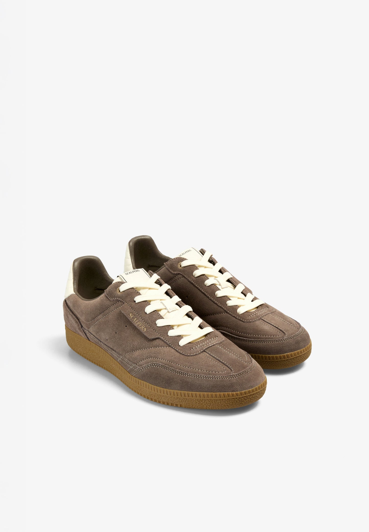 SPLIT SUEDE LEATHER SNEAKERS