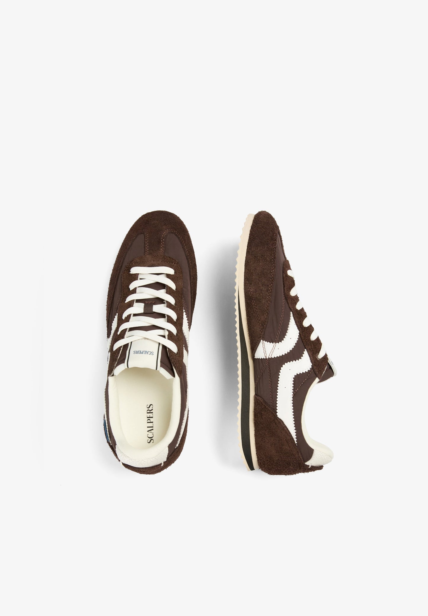 SUEDE COMBINATION RETRO SNEAKERS