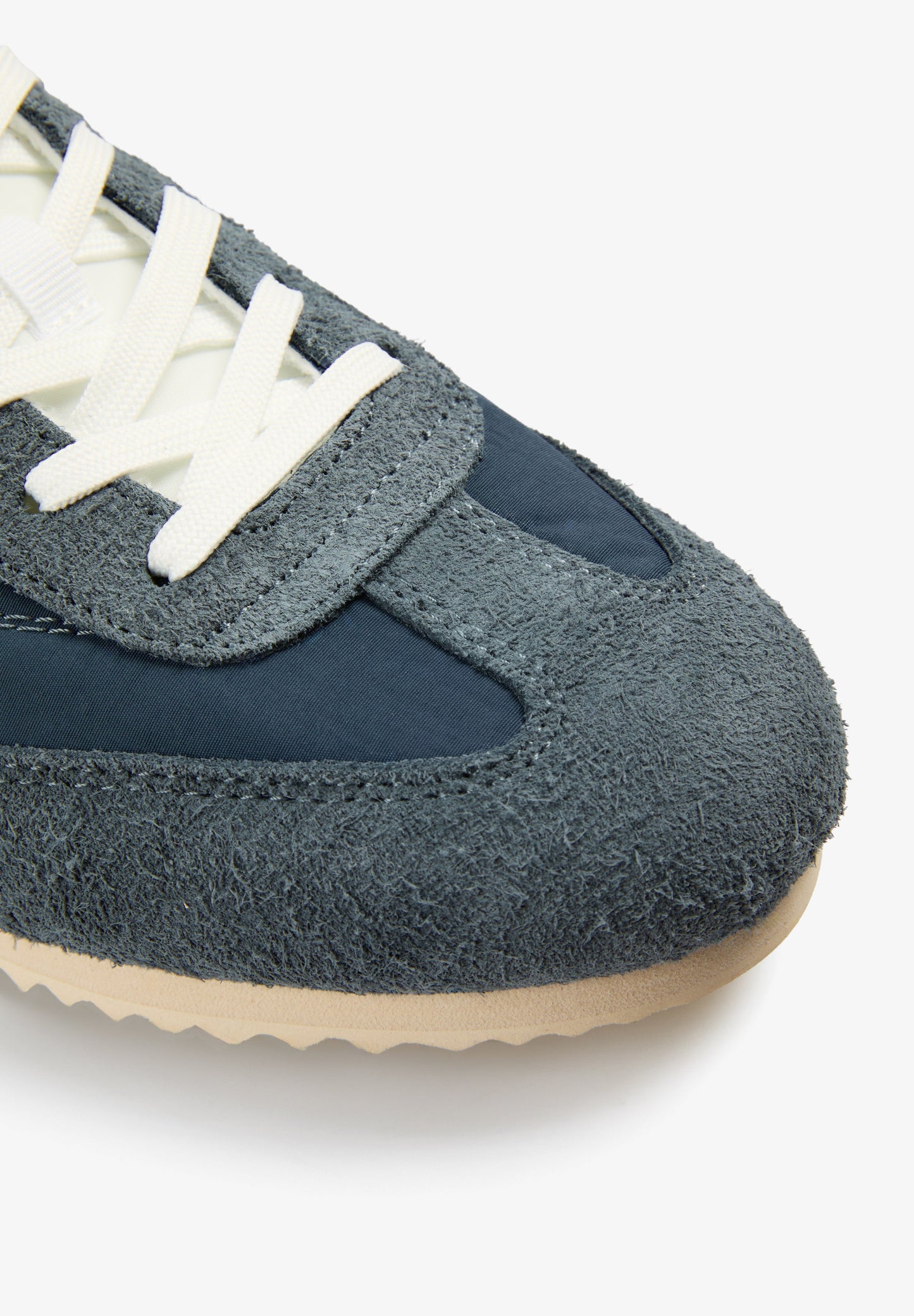 SUEDE COMBINATION RETRO SNEAKERS