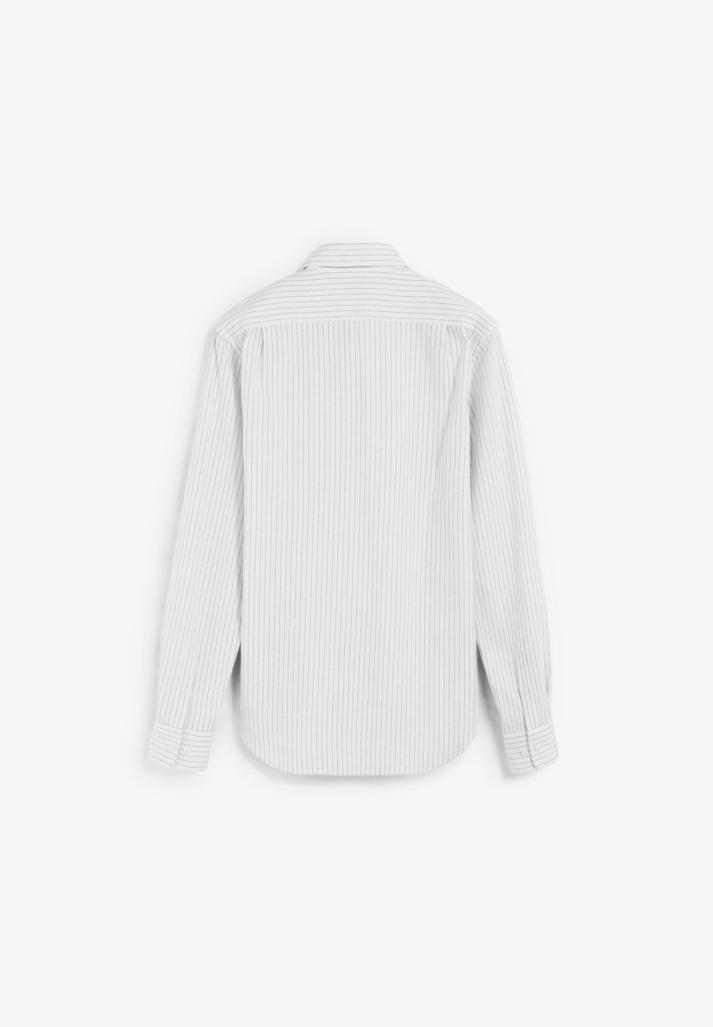 STRIPED BRUSHED COTTON SHIRT