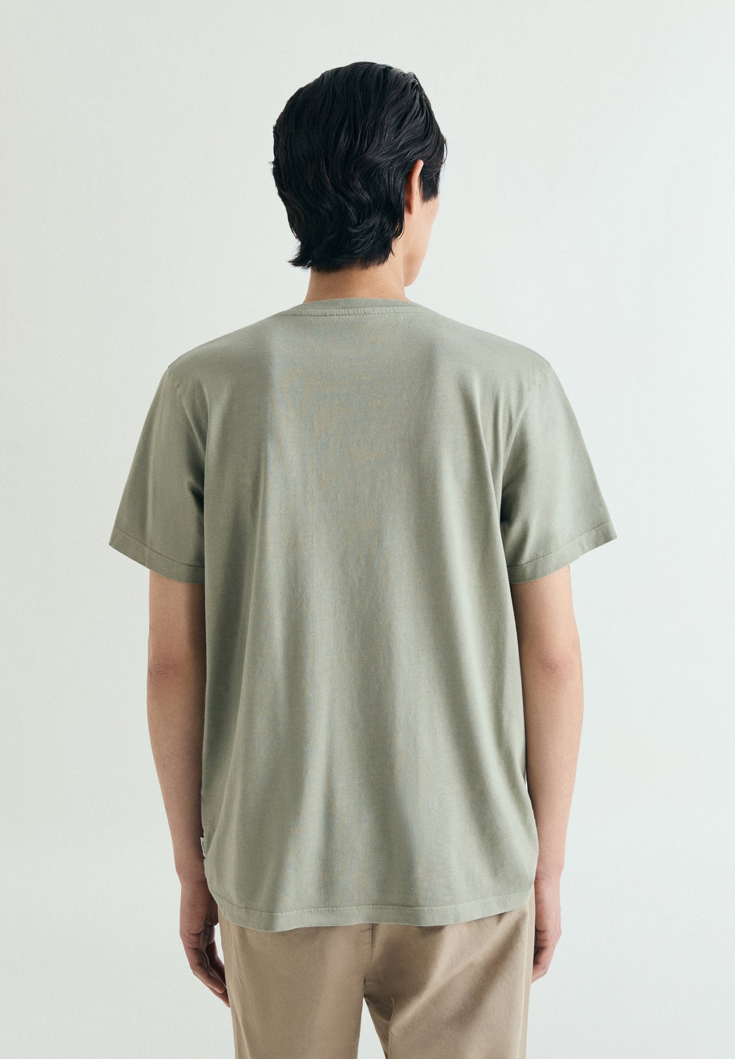 EMBROIDERED WASHED EFFECT T-SHIRT