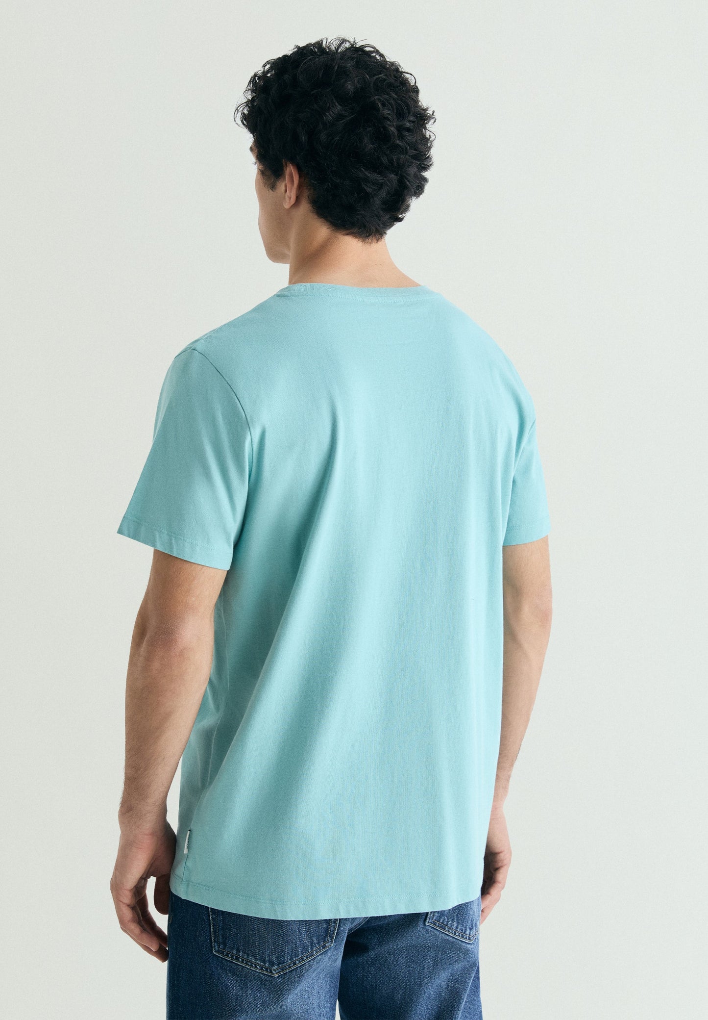 EMBROIDERED WASHED EFFECT T-SHIRT